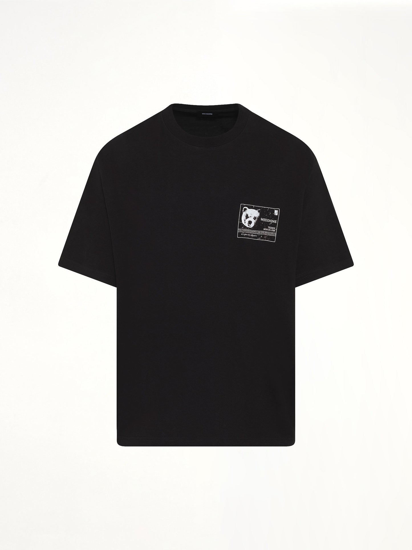 WE11DONE DNA Teddy ID T-Shirt (Black)