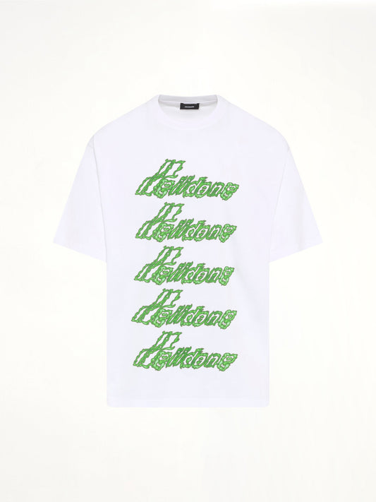 WE11DONE Multi-Logo T-Shirt (White)