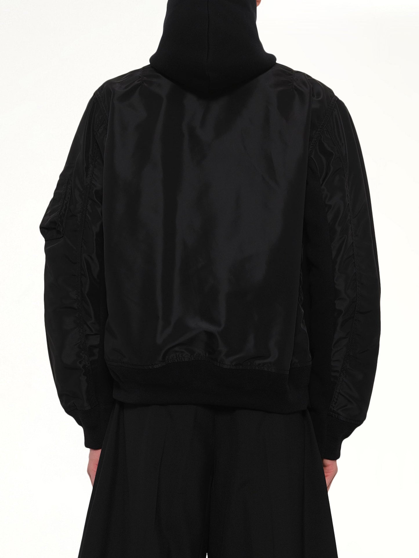SACAI Sponge Sweat Hoodie (Black)