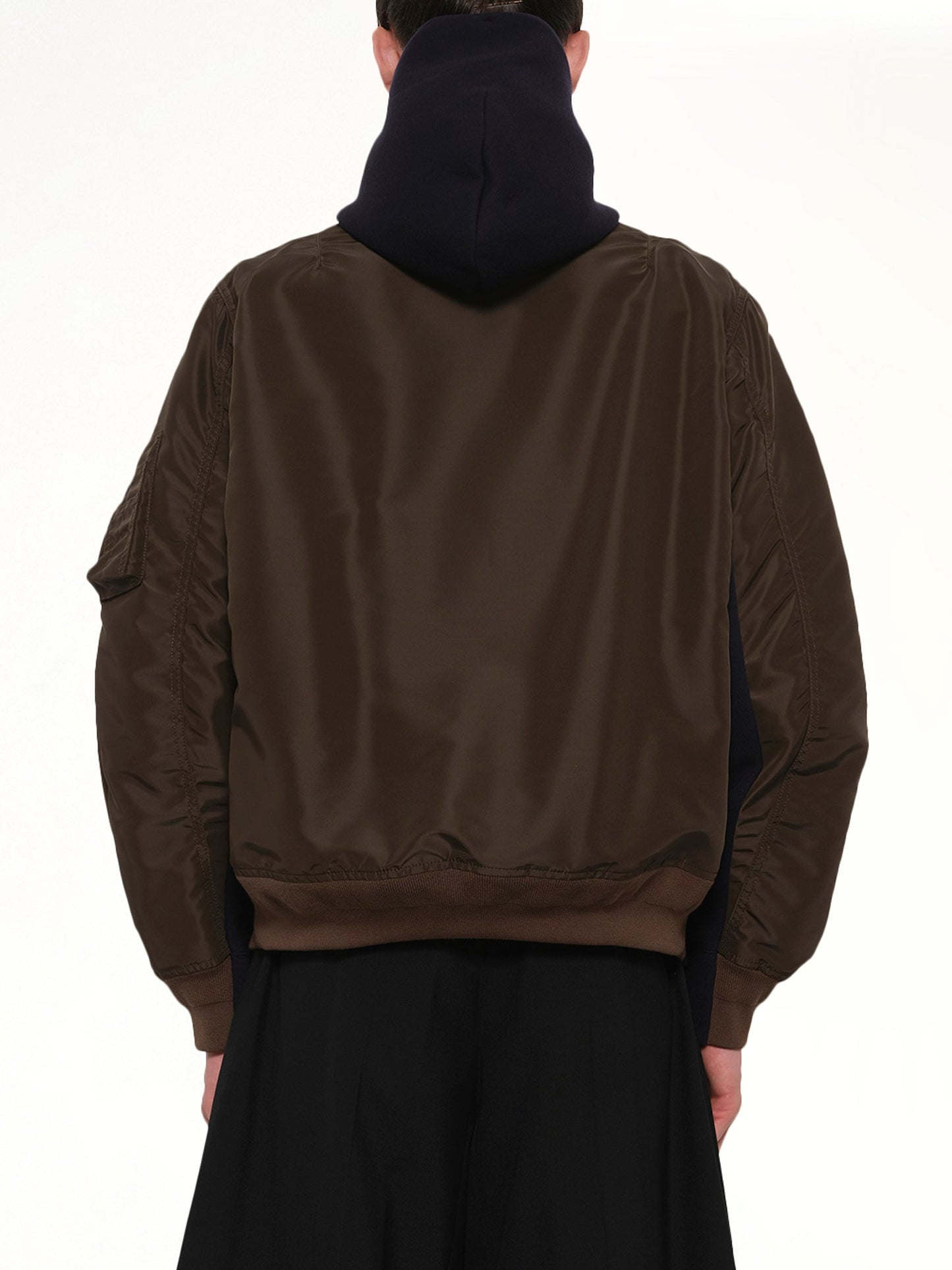 SACAI Sponge Sweat Hoodie (Navy)