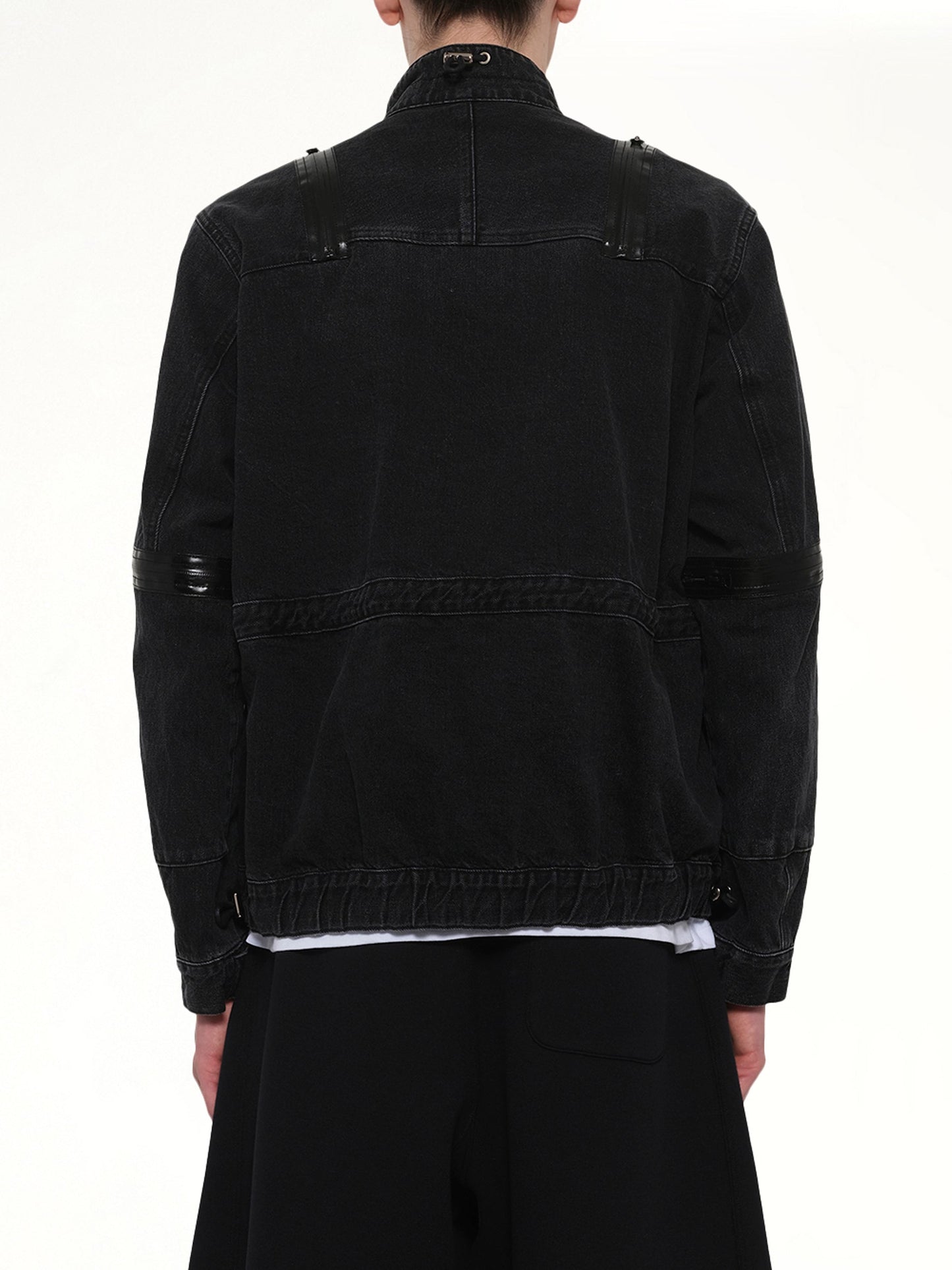 SACAI Denim Blouson (Black)