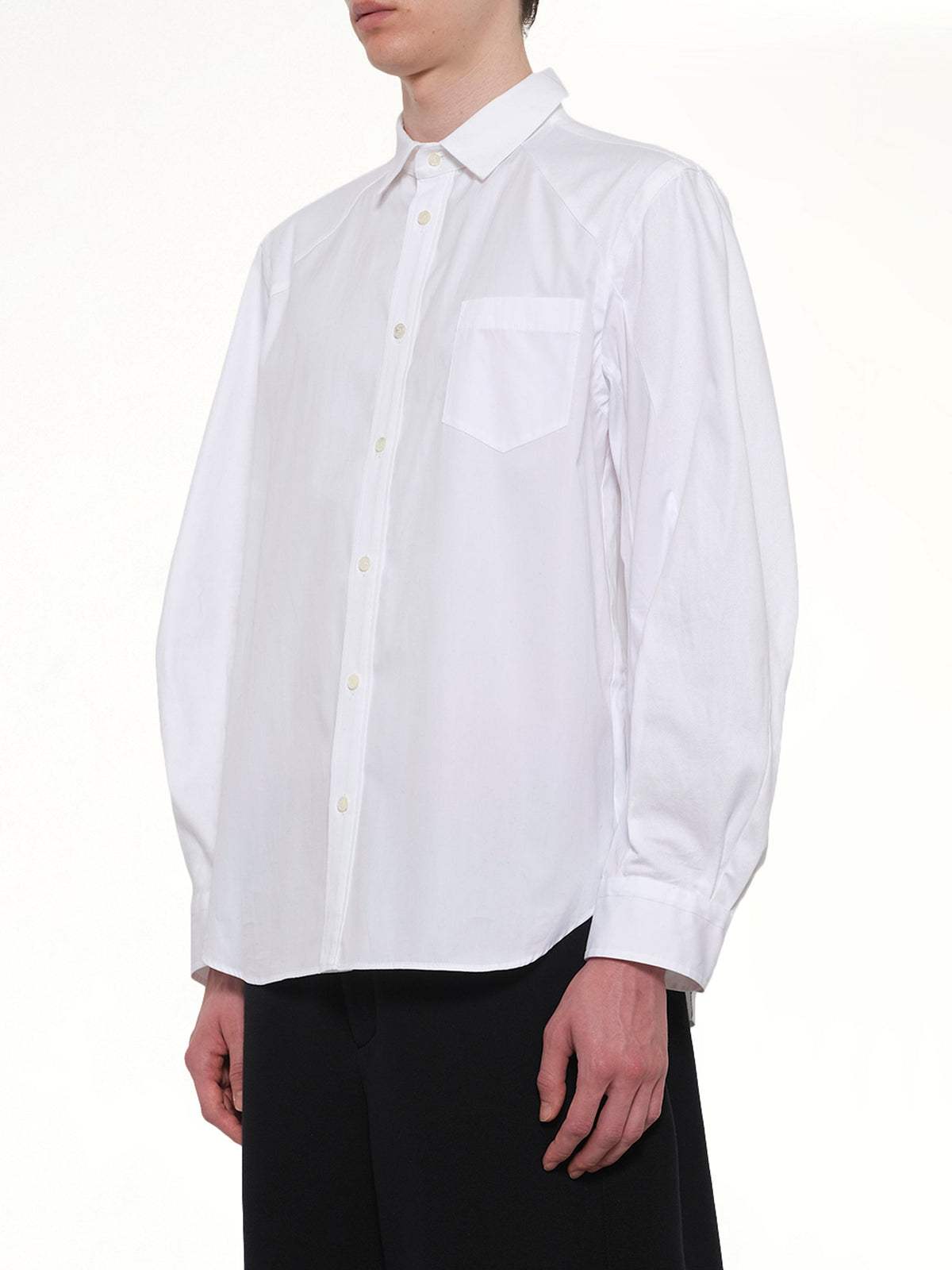 SACAI Poplin Shirt (White)