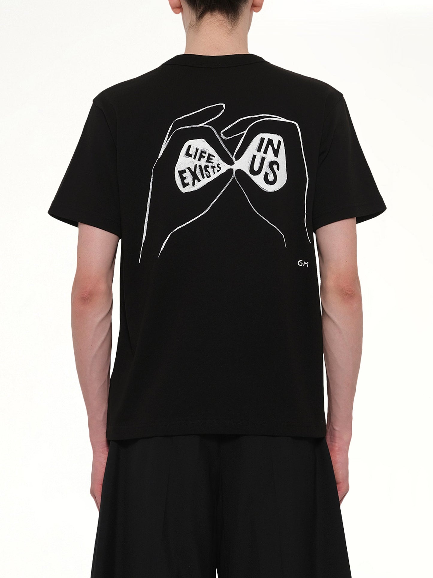 Geoff Sacai Embroidery T-Shirt (Black)