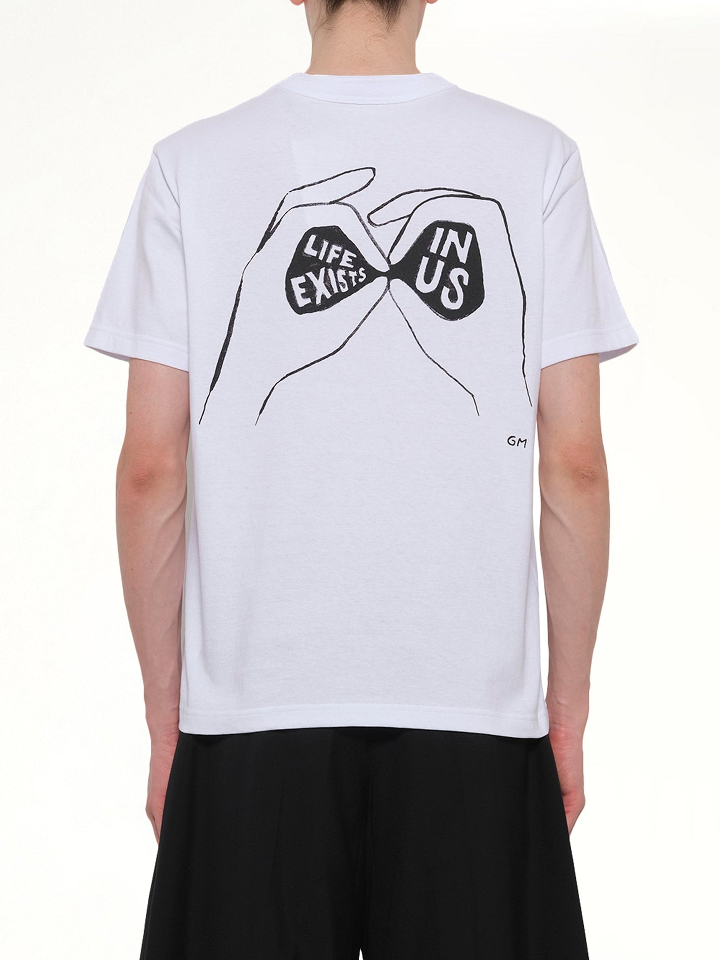 Geoff Sacai Embroidery T-Shirt (White)