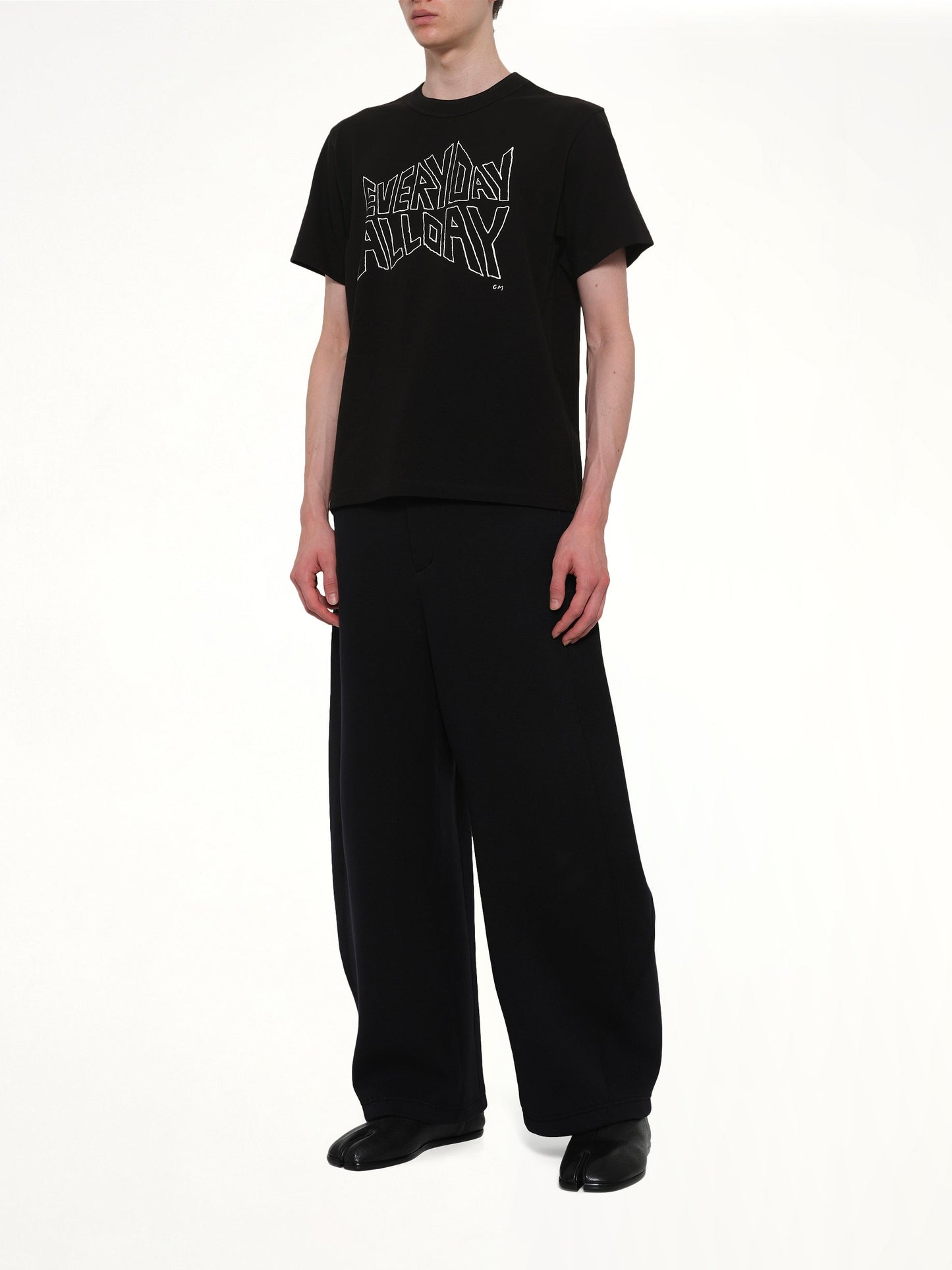 Geoff Sacai Print T-Shirt (Black)