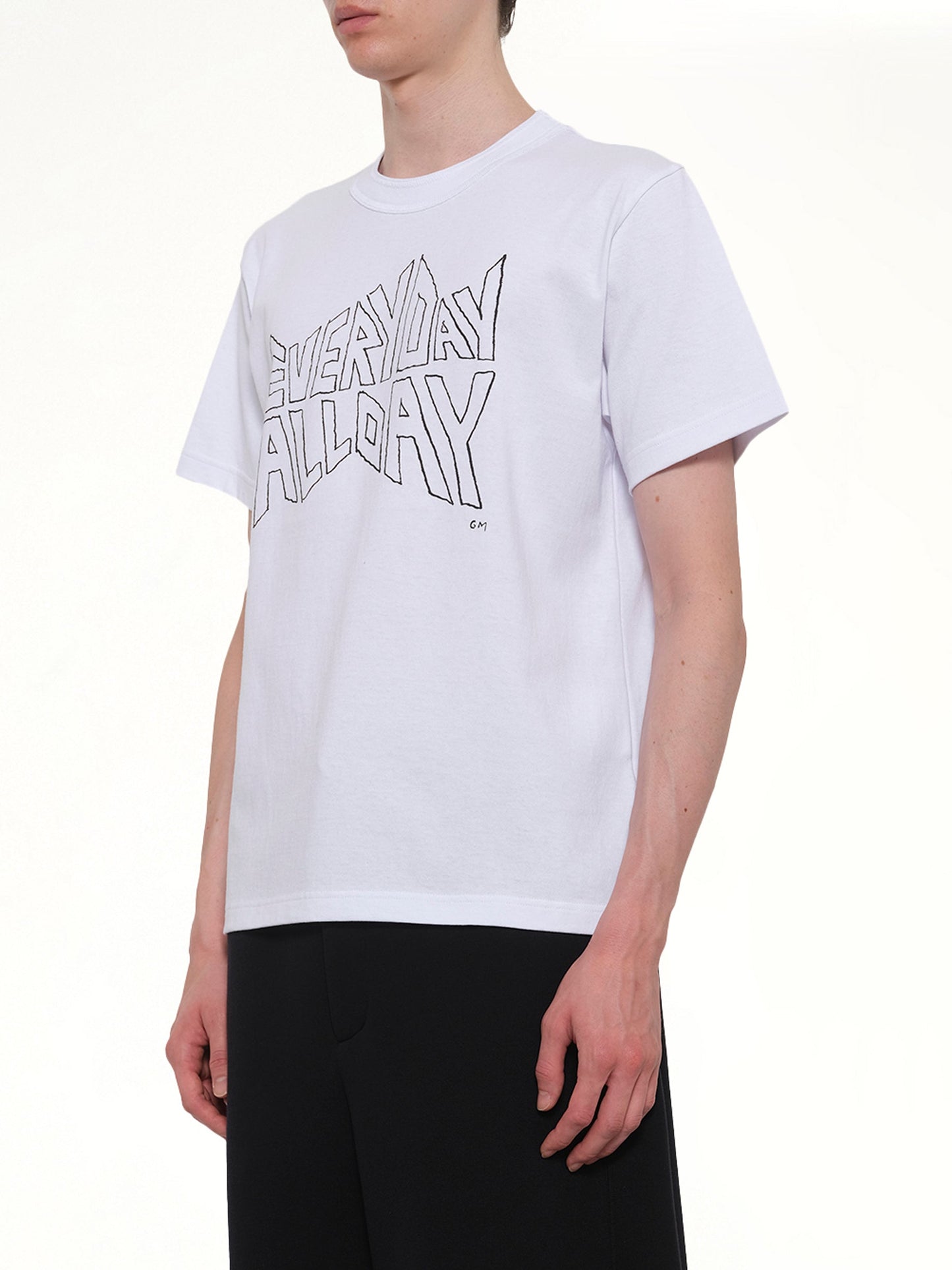 Geoff Sacai Print T-Shirt (White)