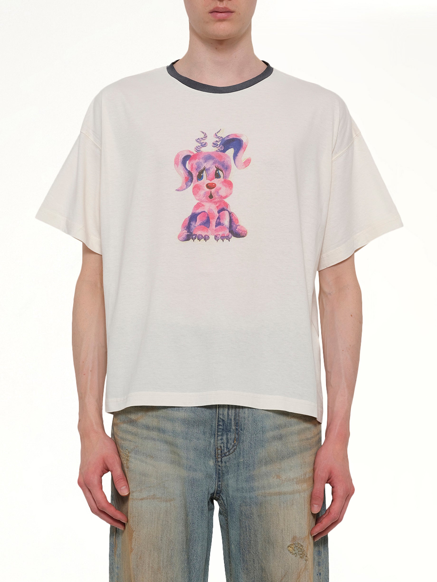 Image of T-Shirts. Product name - Monster T-Shirt in Black colour by brand - WE11DONE