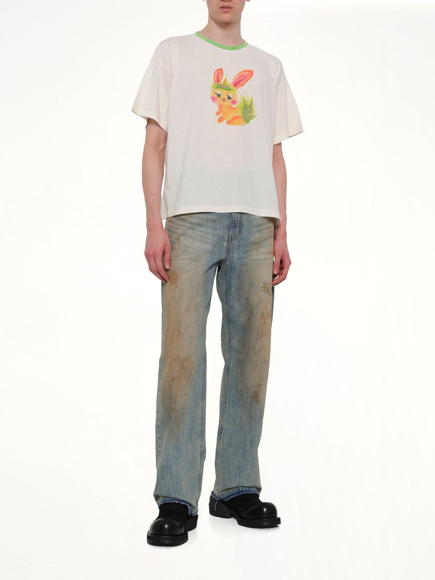 WE11DONE Monster T-Shirt (Green)