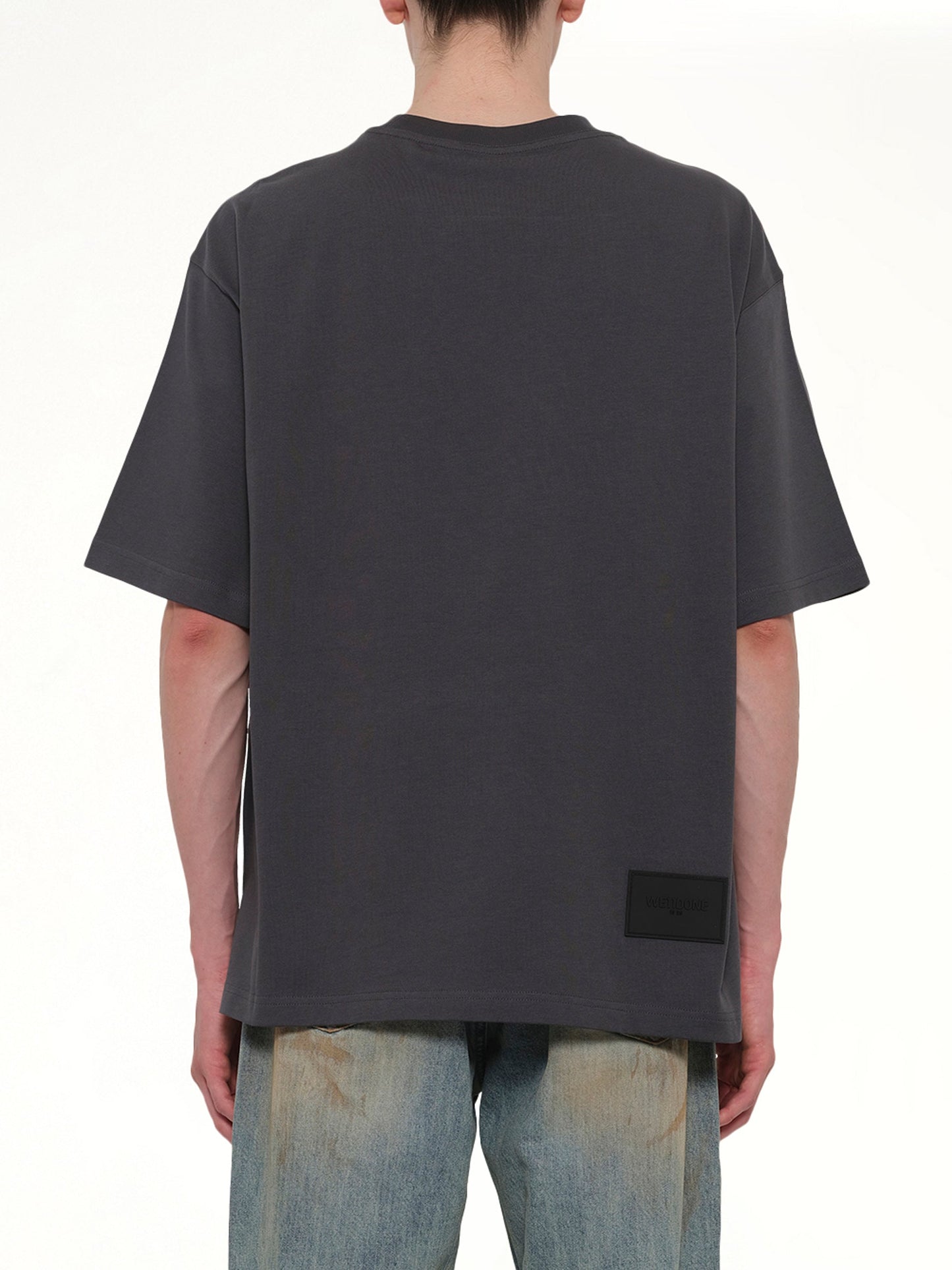 WE11DONE Multi Logo T-Shirt (Grey)