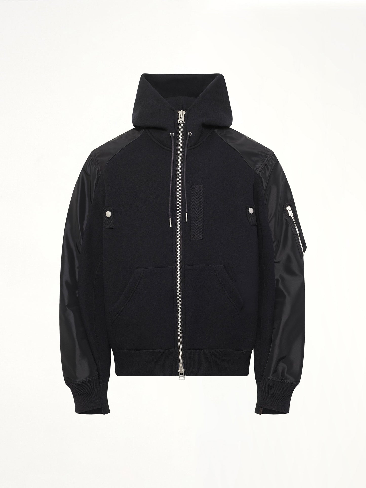 SACAI Sponge Sweat Hoodie (Black)