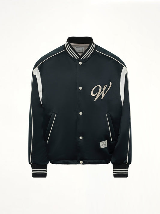 WOOYOUNGMI Varsity Jacket (Green)