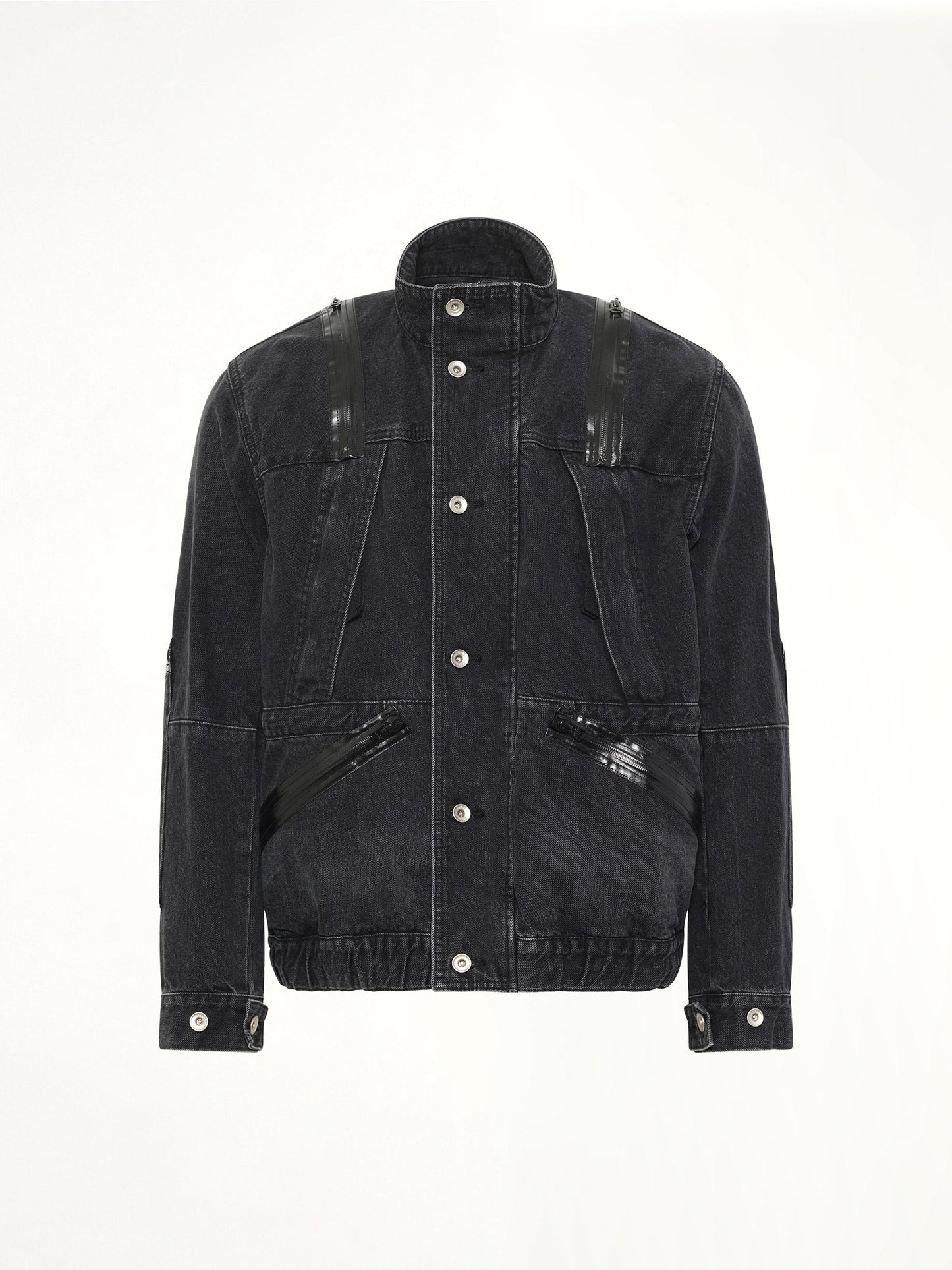 SACAI Denim Blouson (Black)