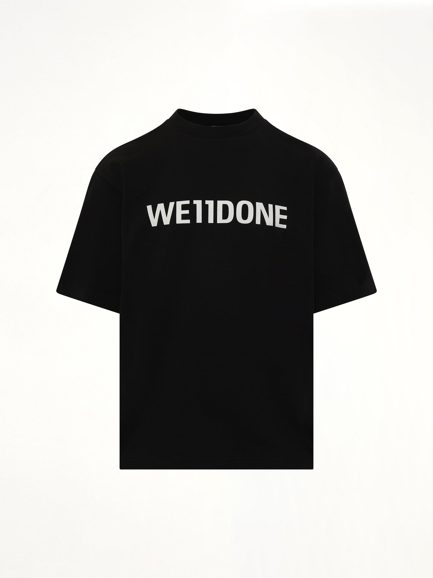 WE11DONE Basic Logo Large T-Shirt (Black)