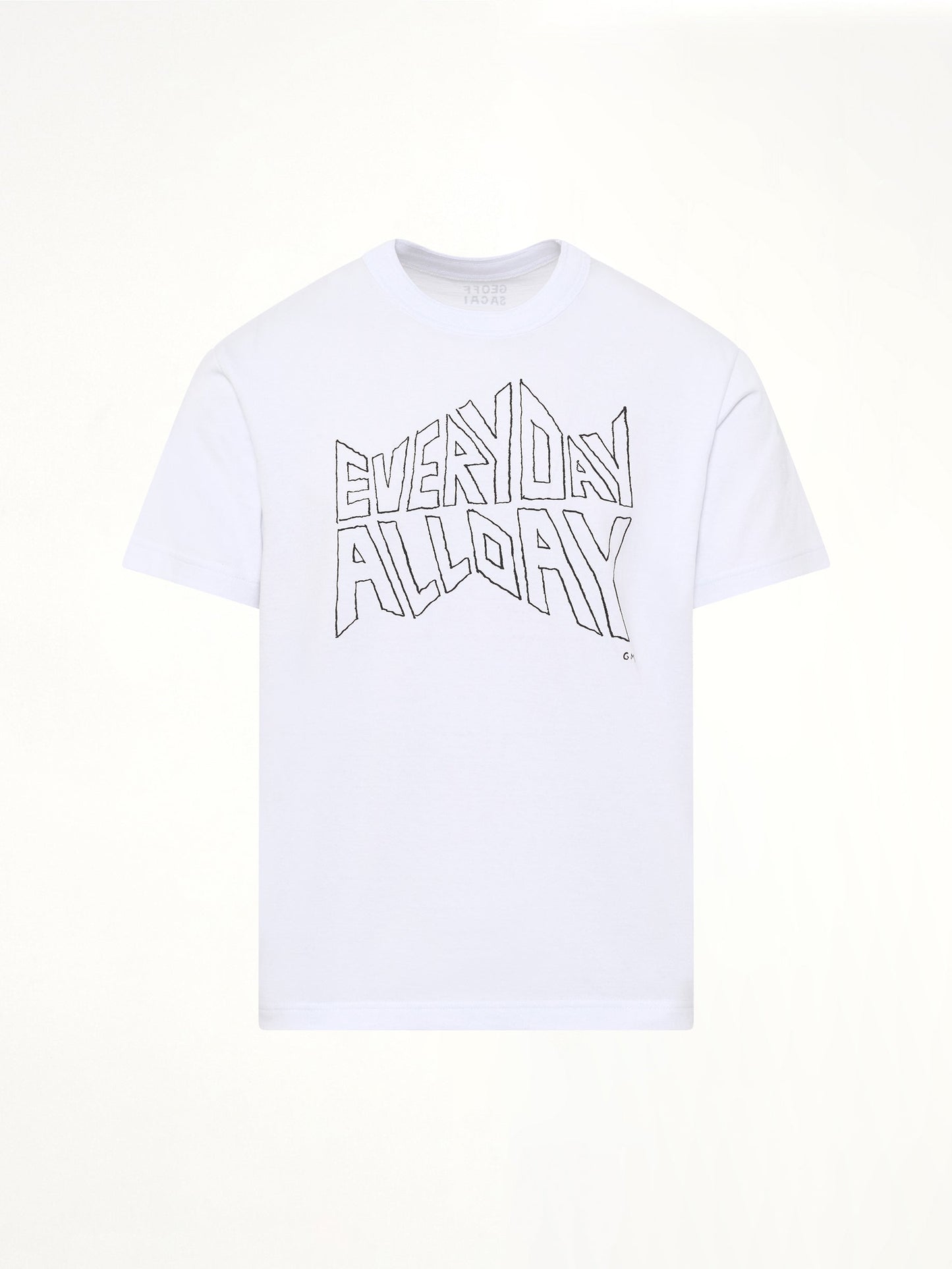Geoff Sacai Print T-Shirt (White)