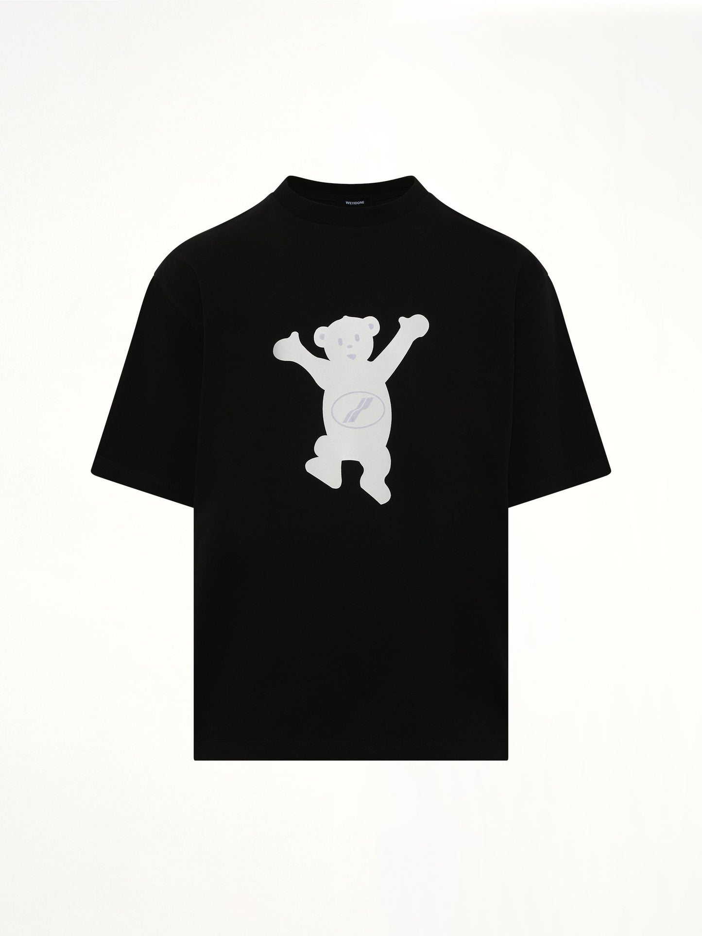 WE11DONE Logo Teddy T-Shirt (Black)