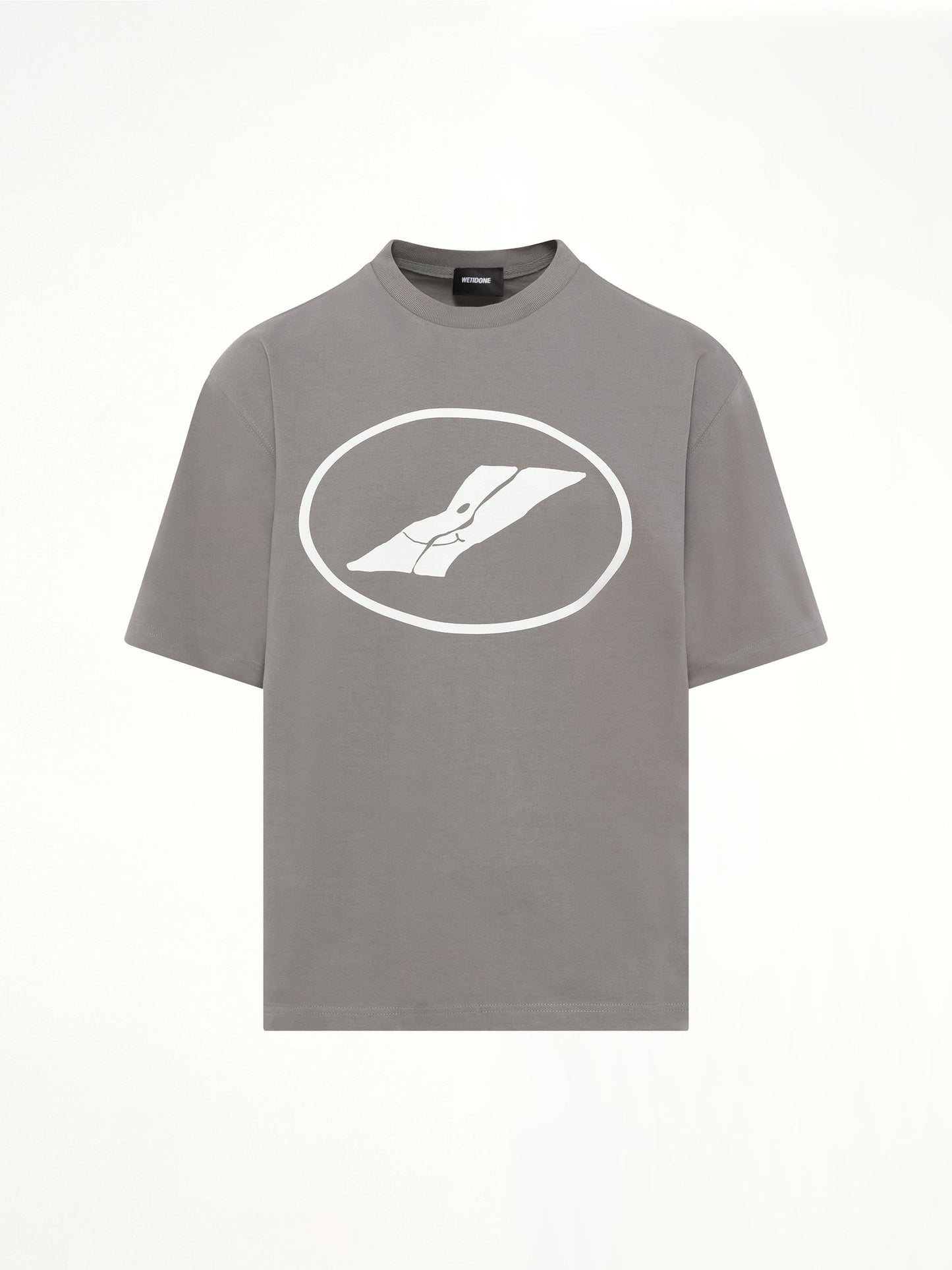 We11done Print T-Shirt (Grey)