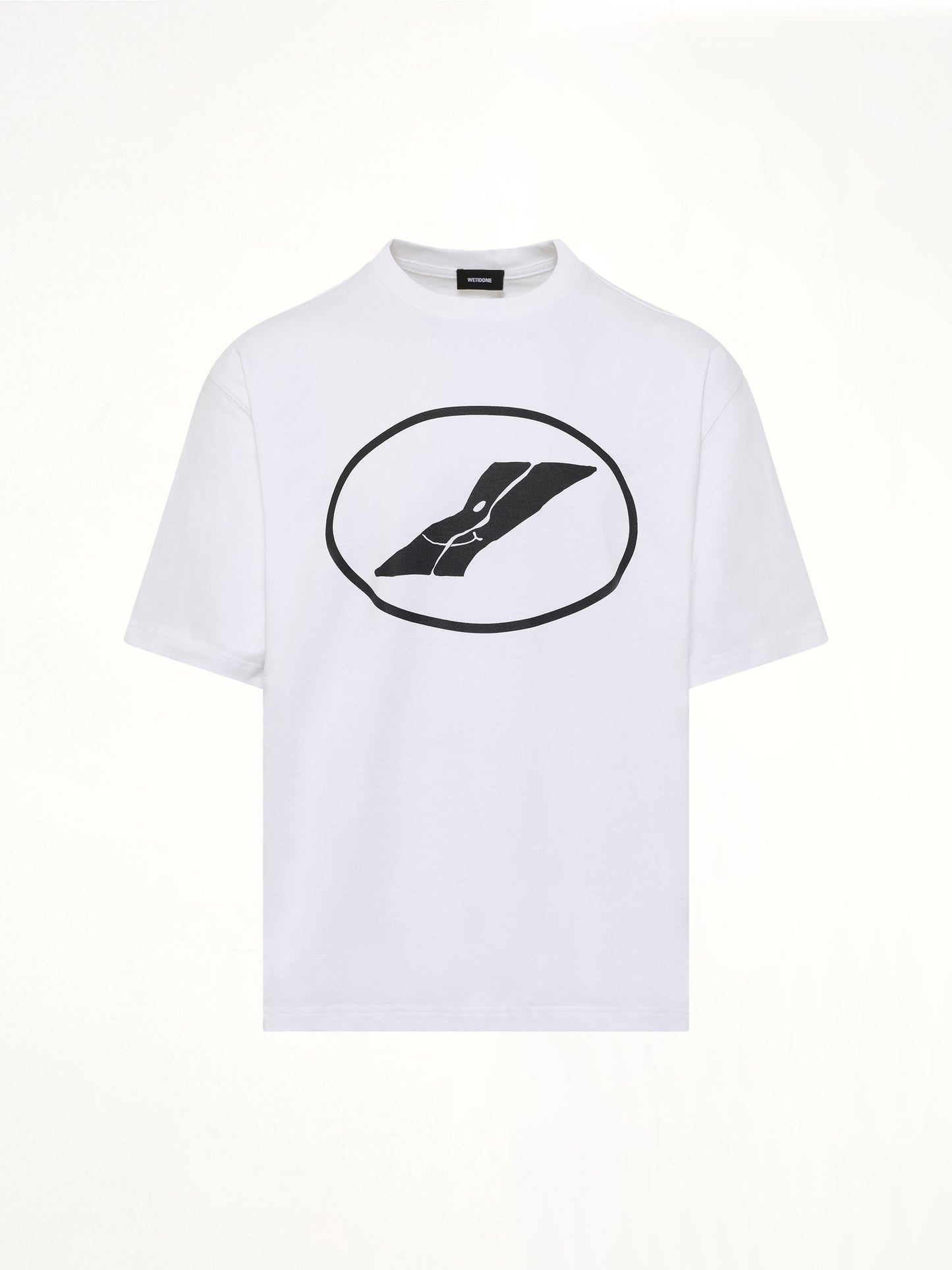 We11done Print T-Shirt (White)