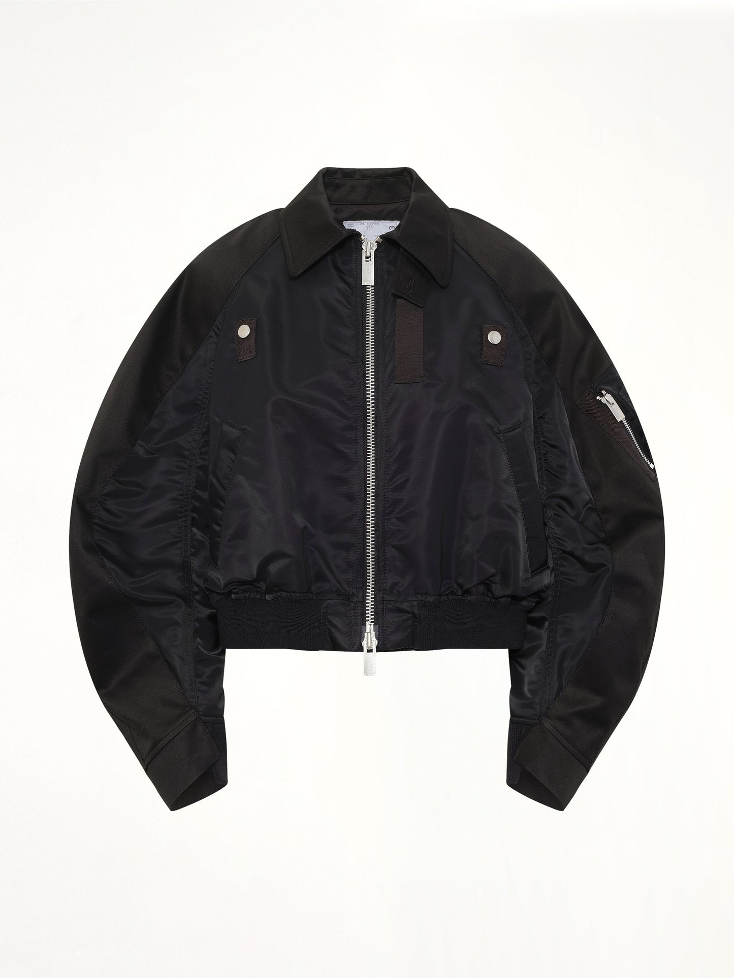 SACAI Cotton Chino x Nylon Twill Blouson (Black)