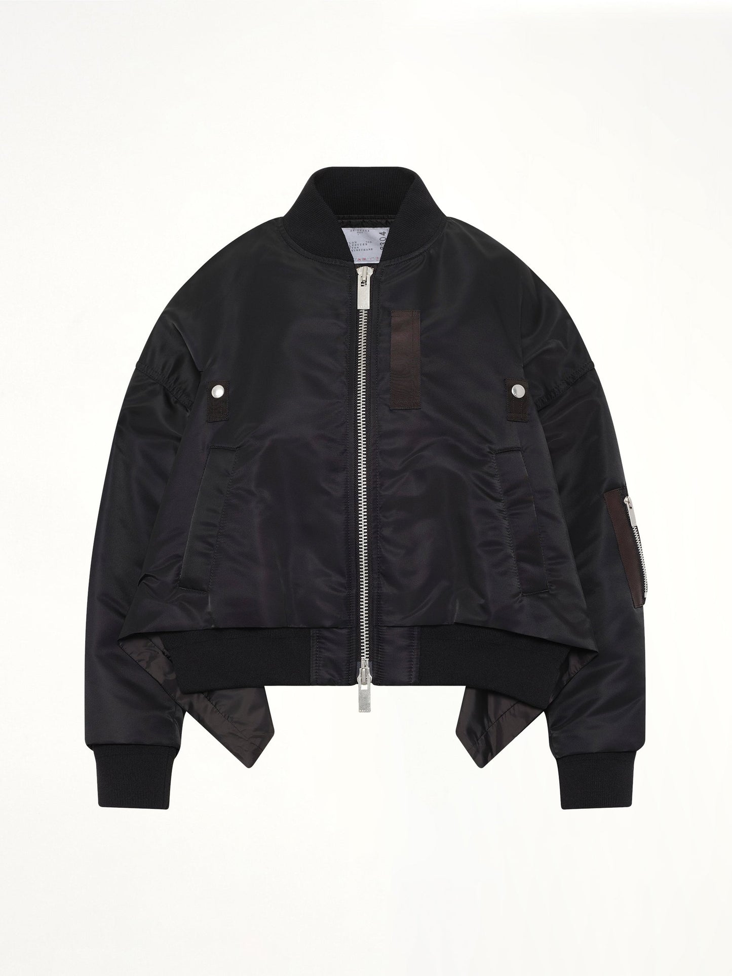 SACAI Nylon Twill Blouson (Black)