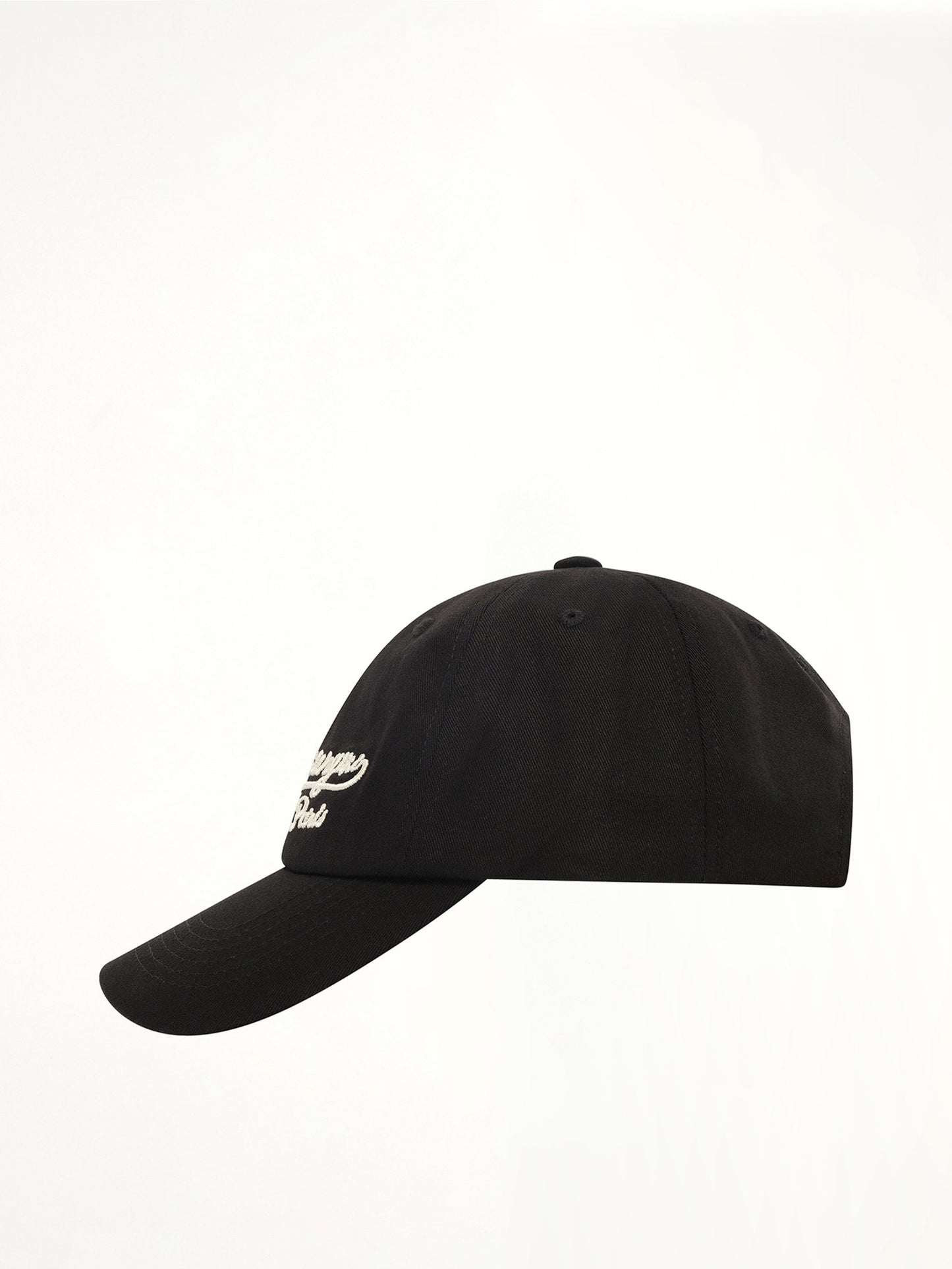 WOOYOUNGMI Baseball Logo Cap (Black)