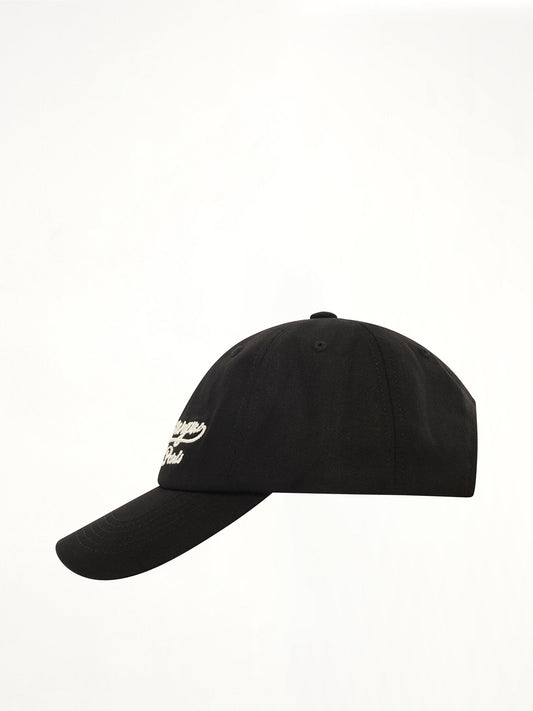 WOOYOUNGMI Baseball Logo Cap (Black)