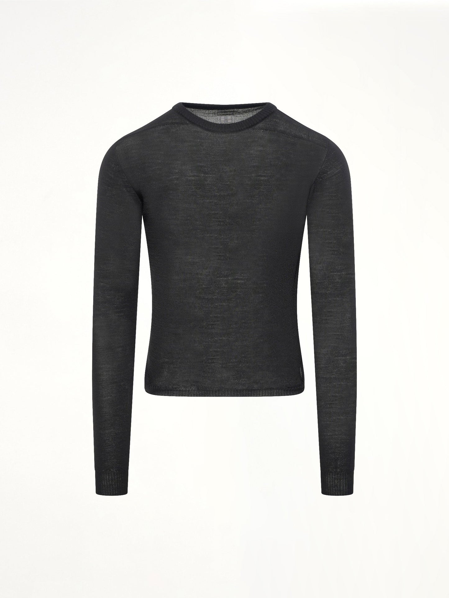RICK OWENS Cropped Biker (Black)