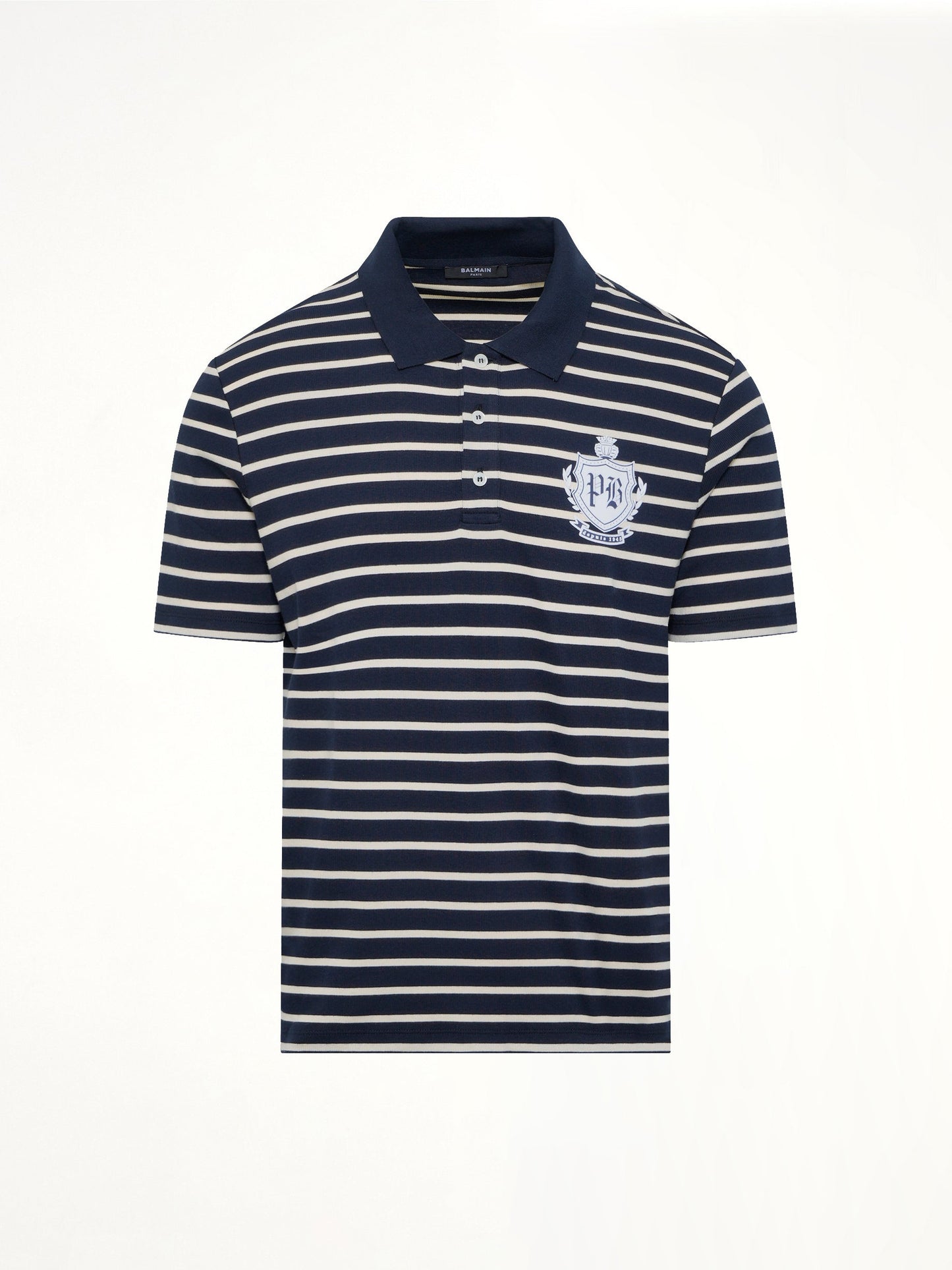 BALMAIN Marinier College Emblem Polo (Blue)