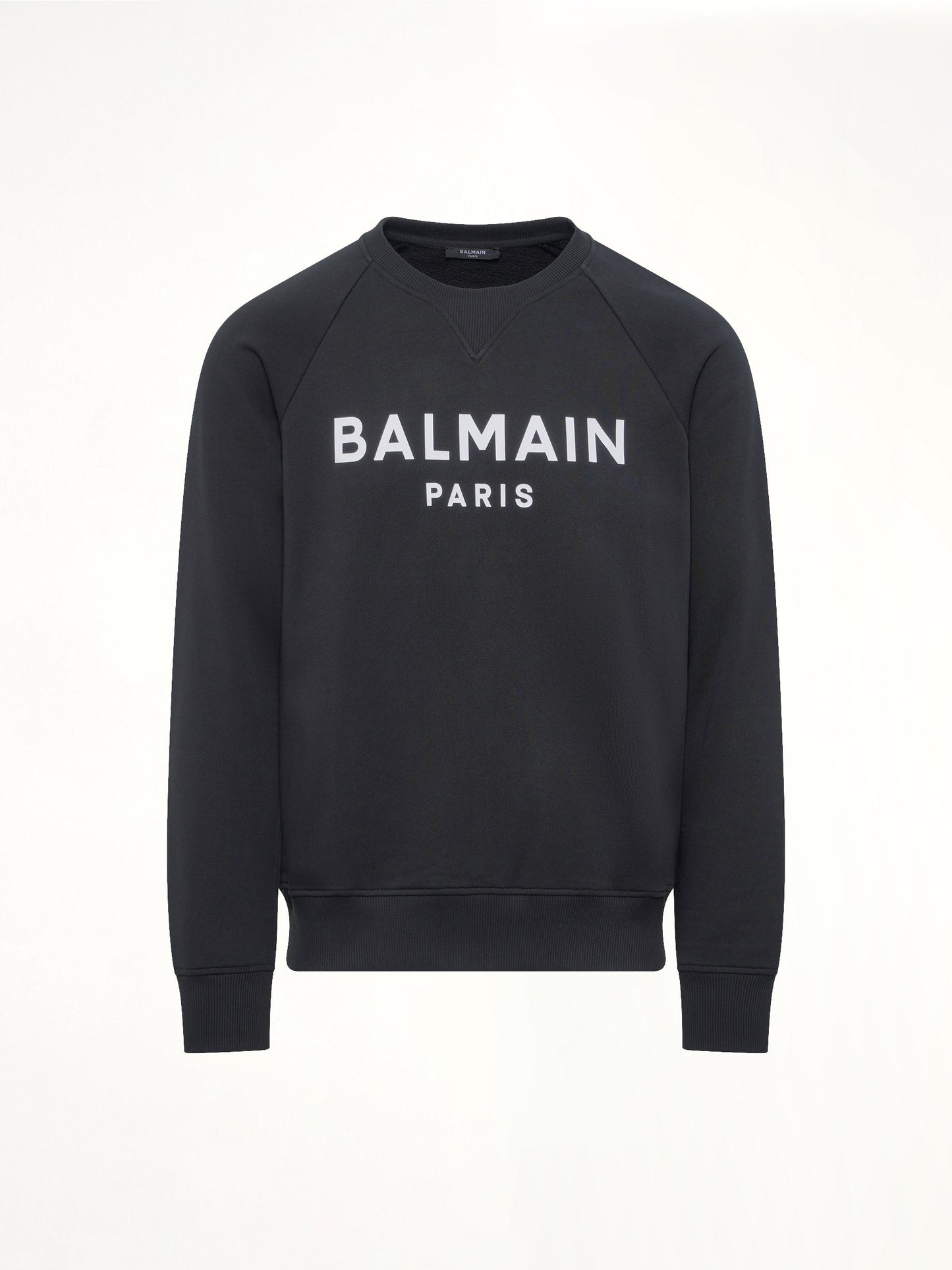 Balmain Print Sweatshirt (Black)