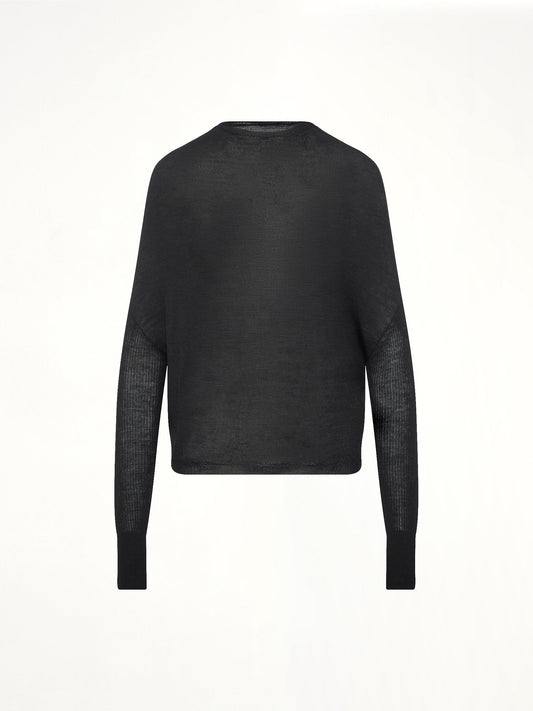 RICK OWENS Crater Knit (Black)