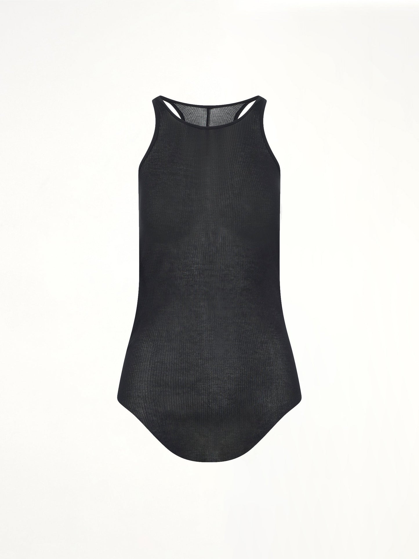 RICK OWENS Basic Rib Tank (Black)