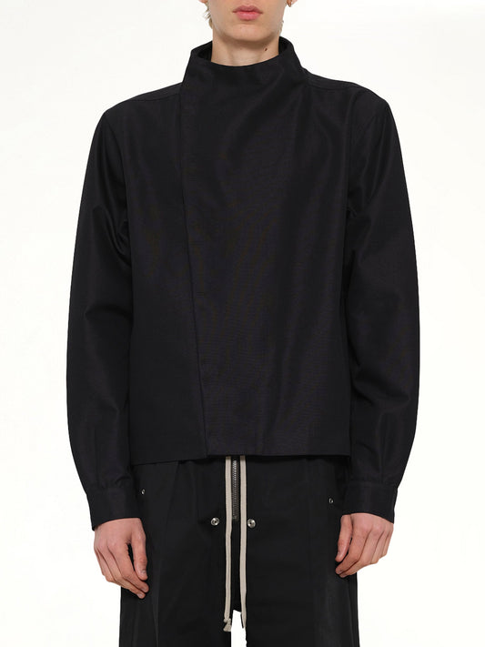 Image of Coats & Jackets. Product name - LPM Jacket in Black colour by brand - RICK OWENS