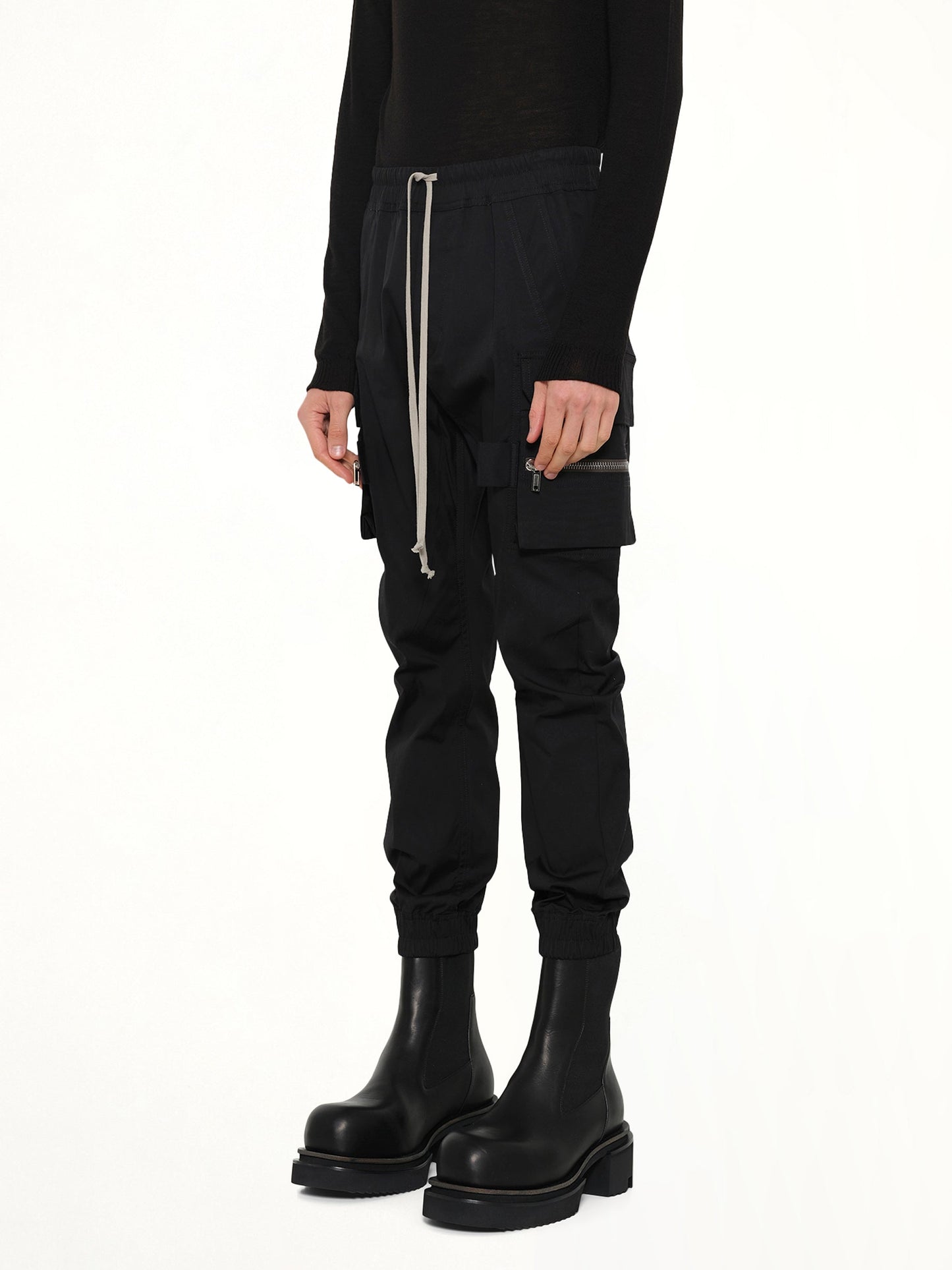 RICK OWENS Mastodon Cargo (Black)