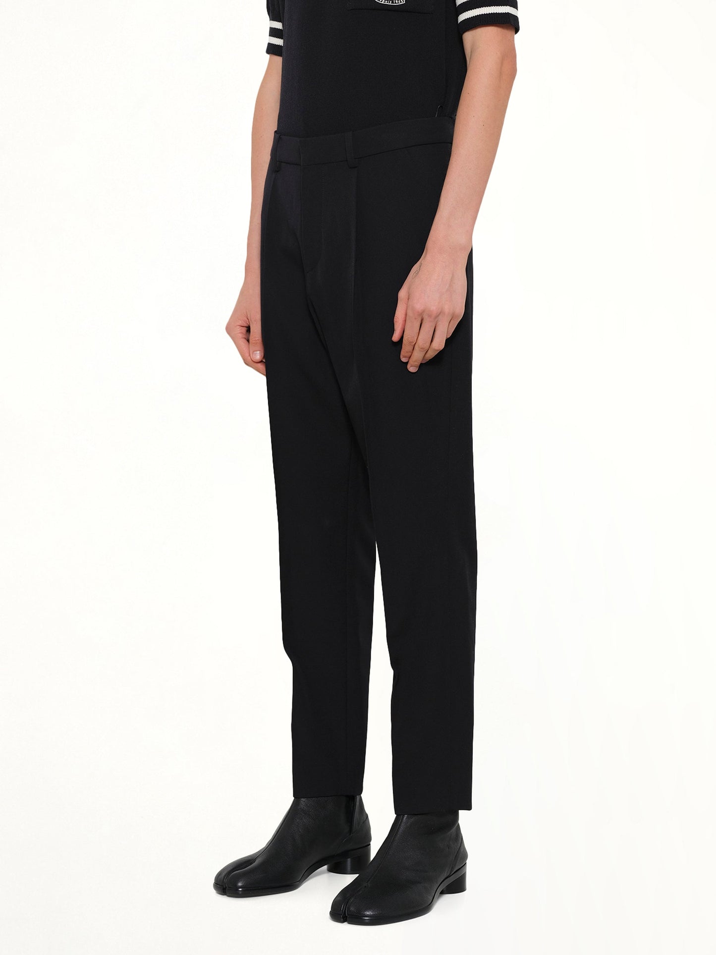 BALMAIN Straight GDP Pants (Black)
