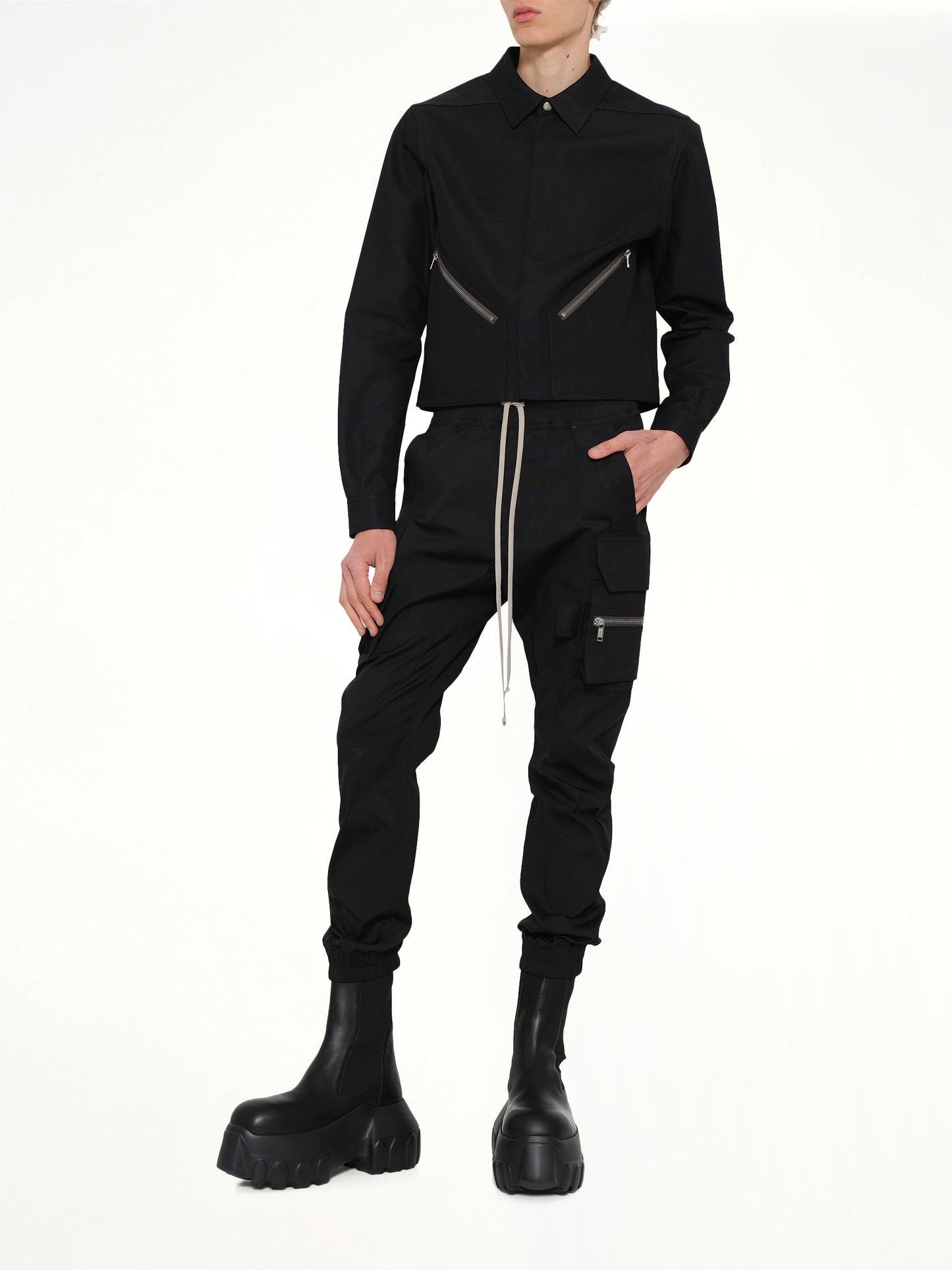 RICK OWENS Tour Alice Shirt (Black)