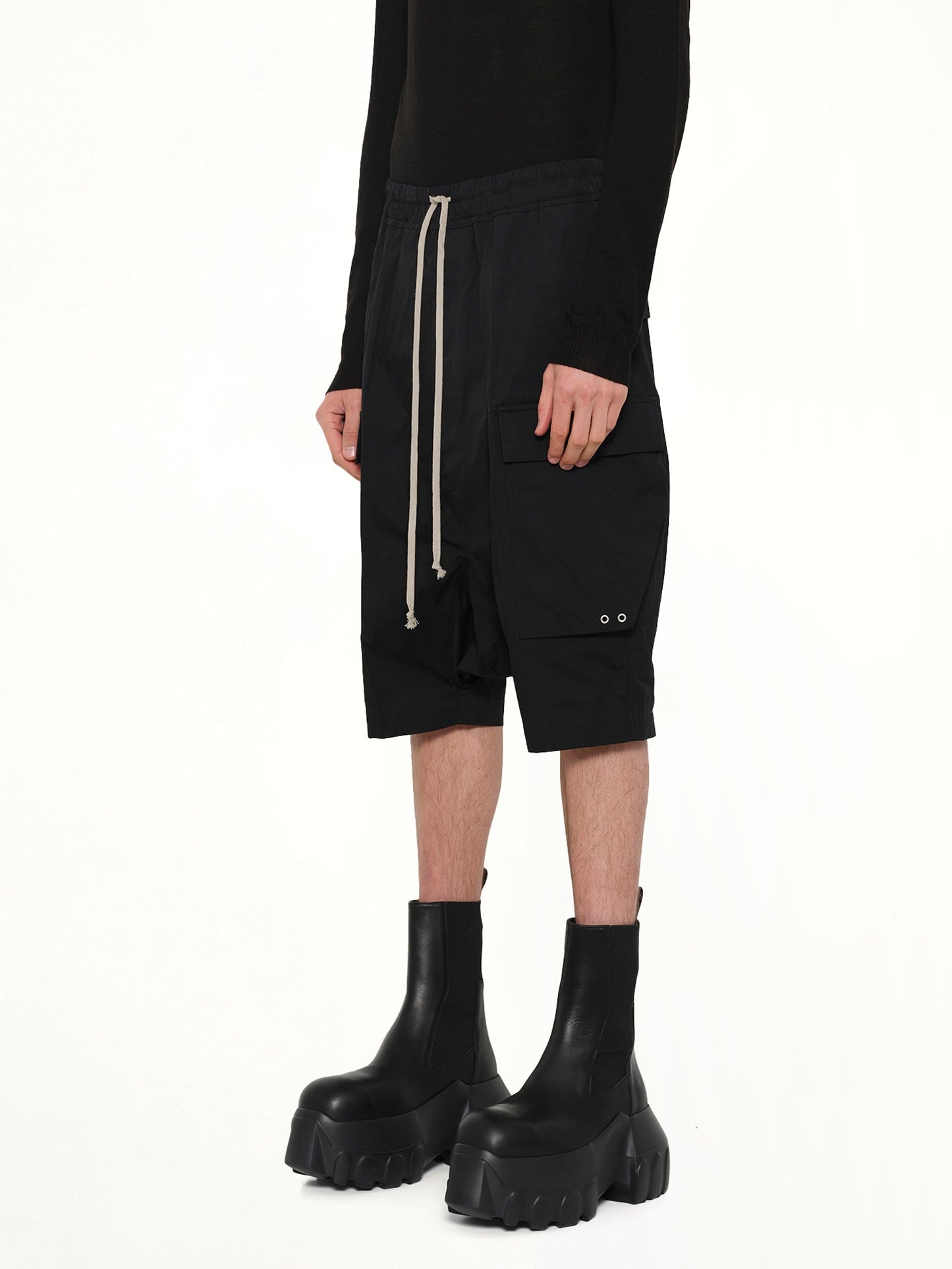 RICK OWENS Cargo Pods (Black)