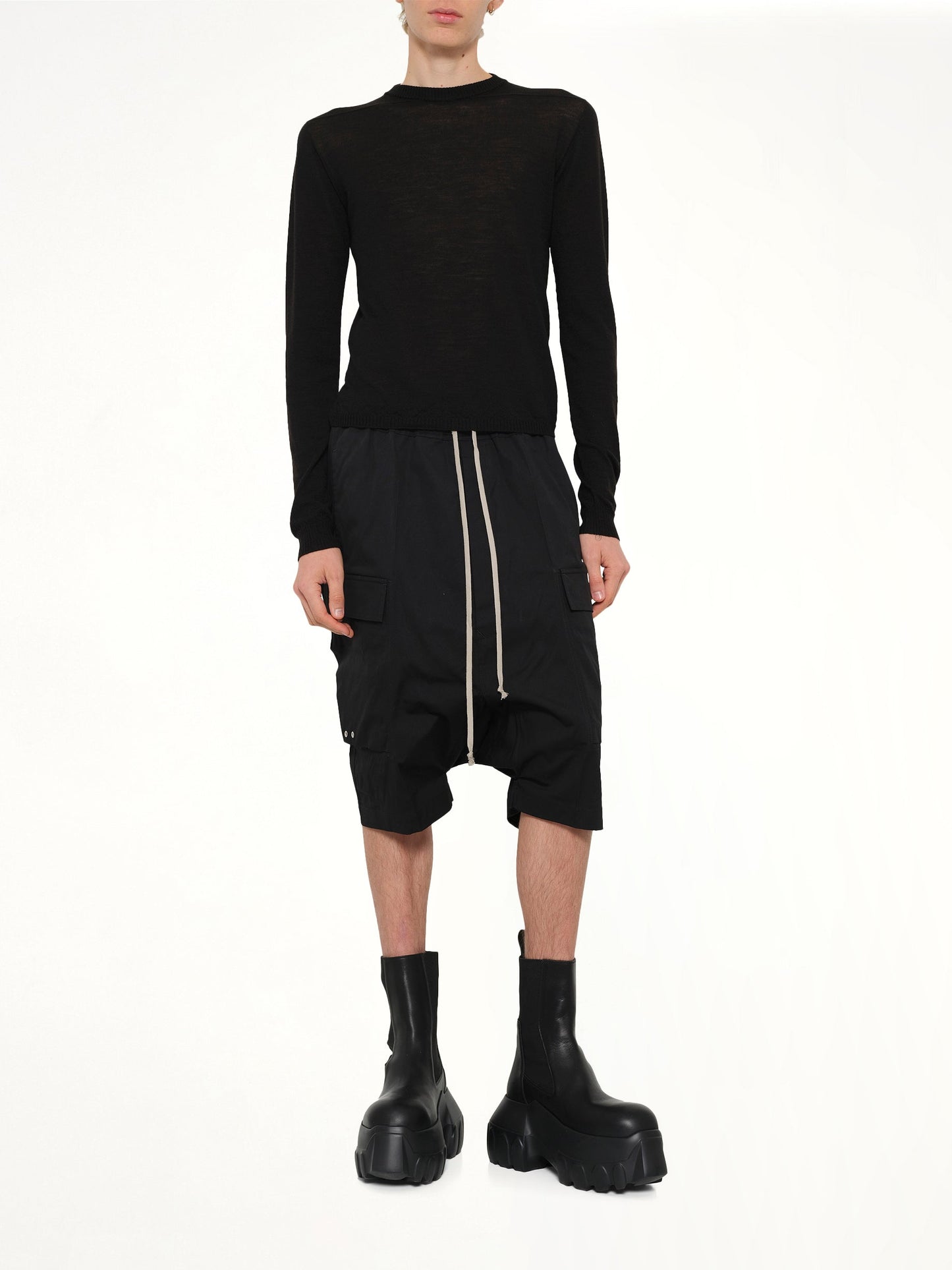 RICK OWENS Cargo Pods (Black)