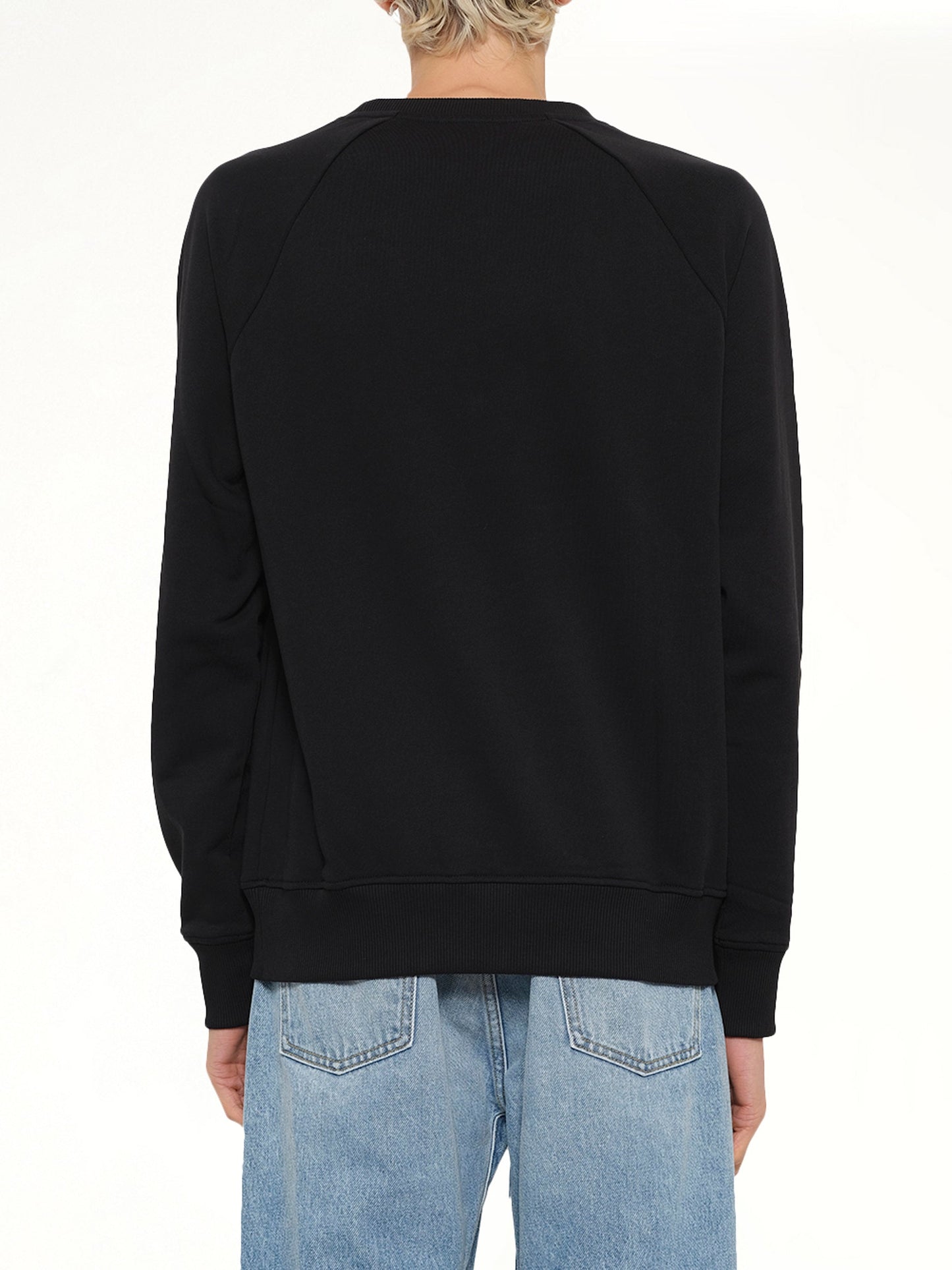 Balmain Print Sweatshirt (Black)