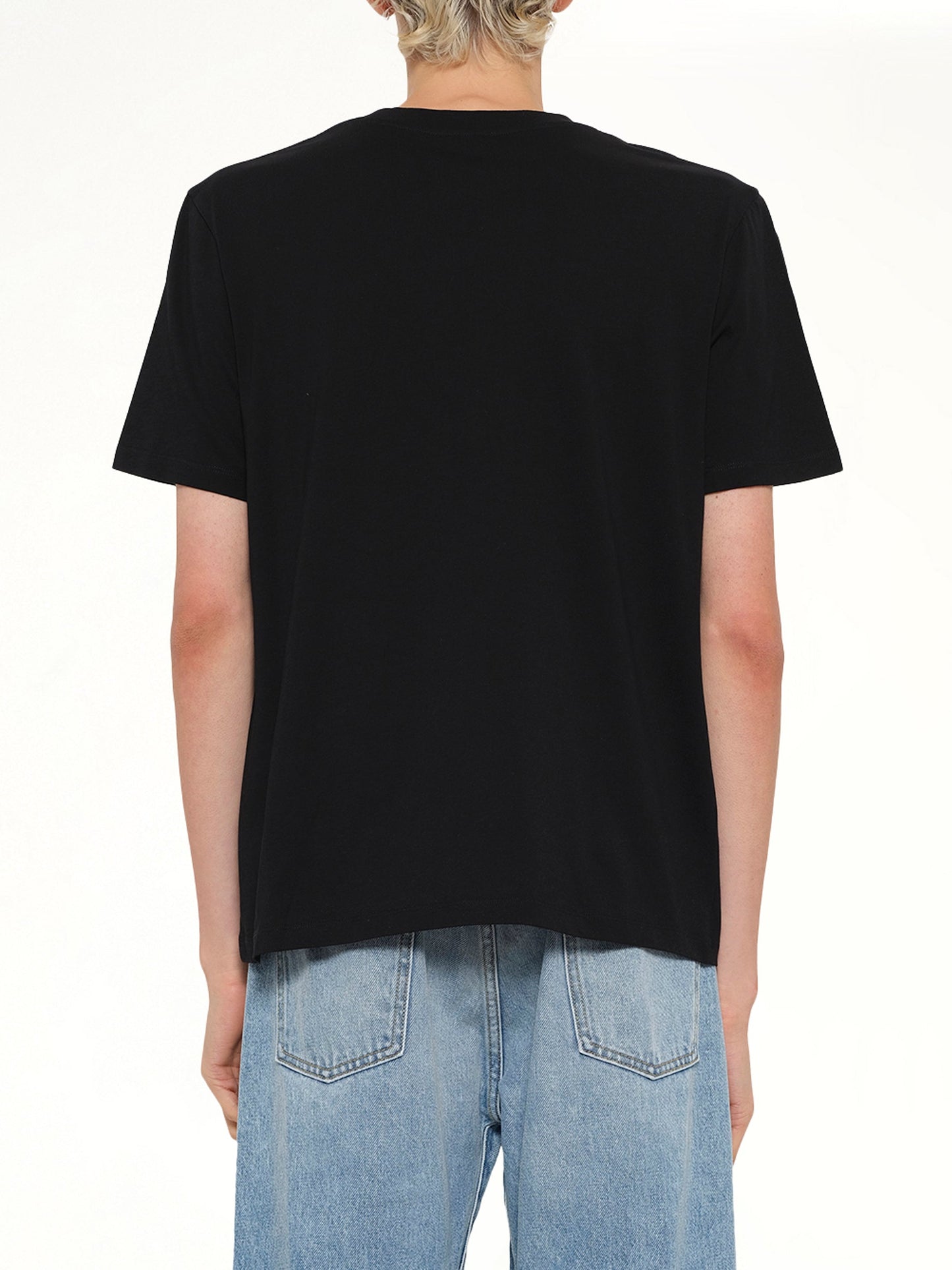 Balmain College Flock T-Shirt (Black)
