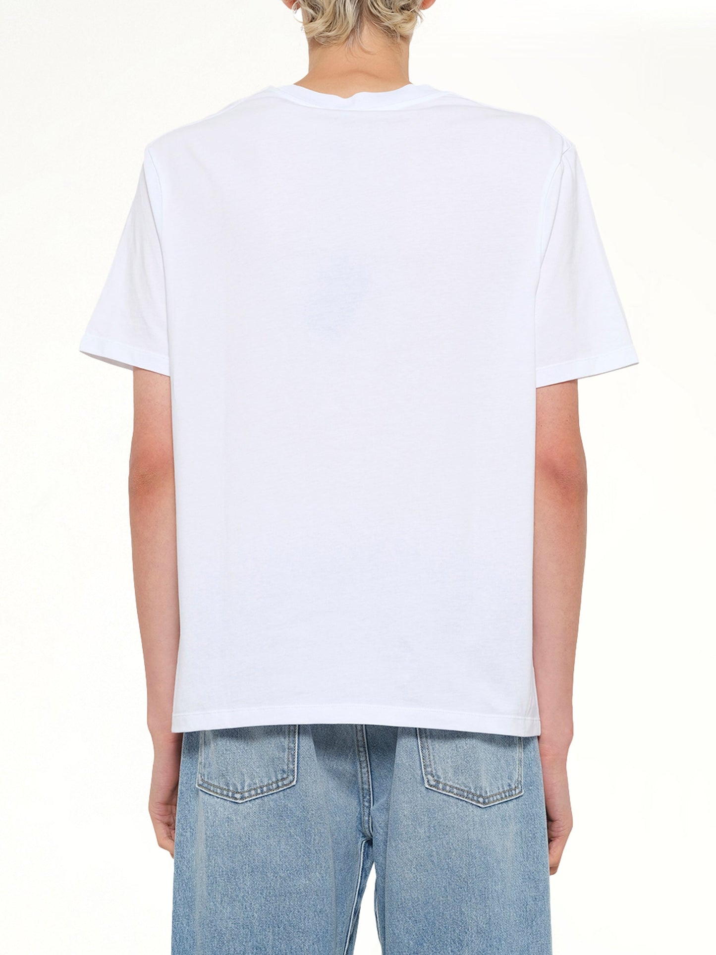 Balmain College Flock T-Shirt (White)