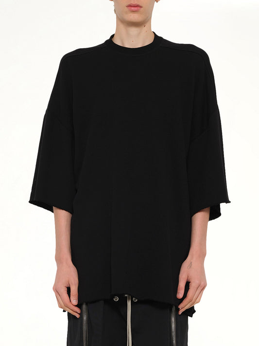 Image of T-Shirts. Product name - Light Tommy T-Shirt in Black colour by brand - RICK OWENS
