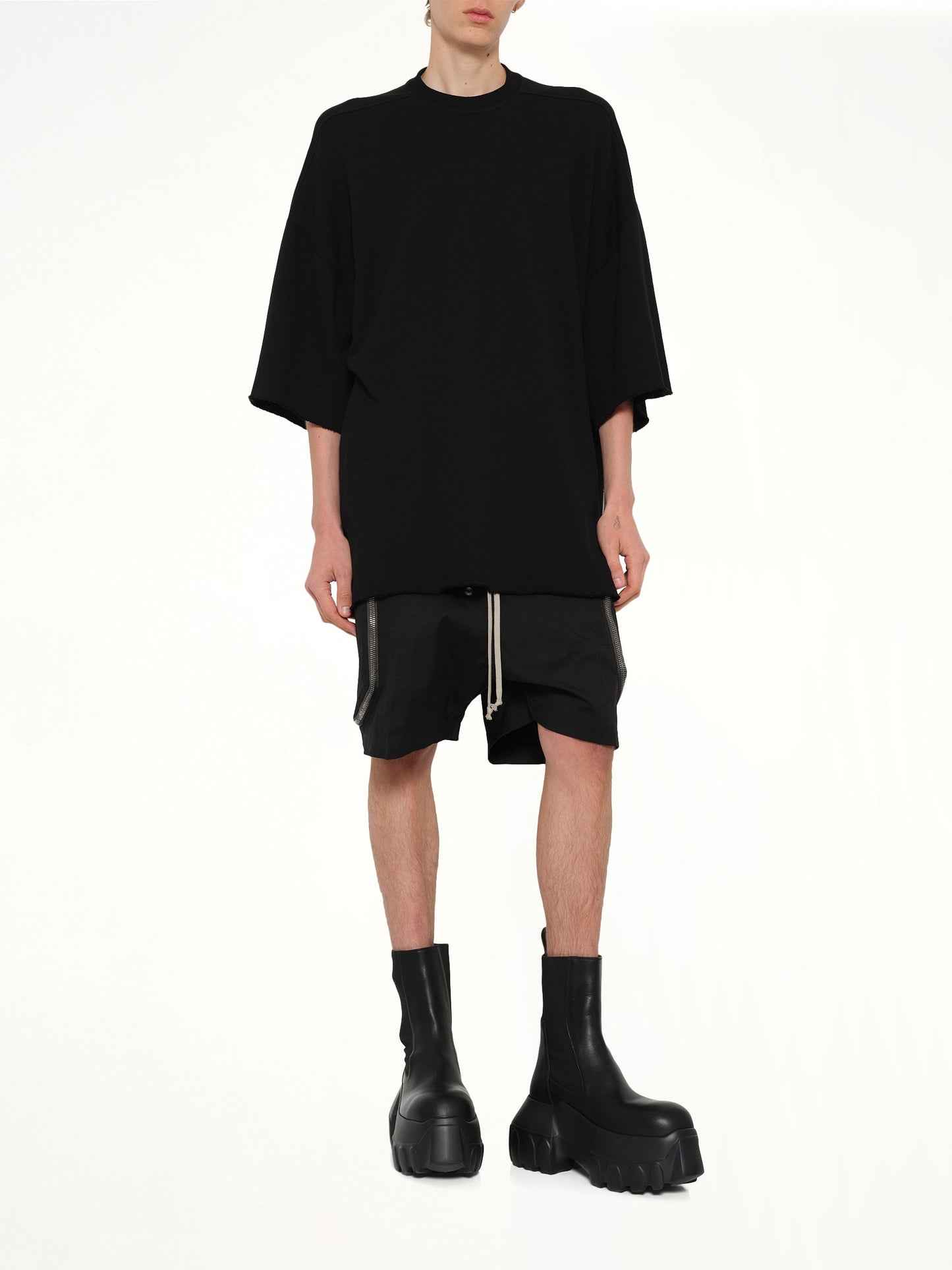 RICK OWENS Light Tommy T-Shirt (Black)