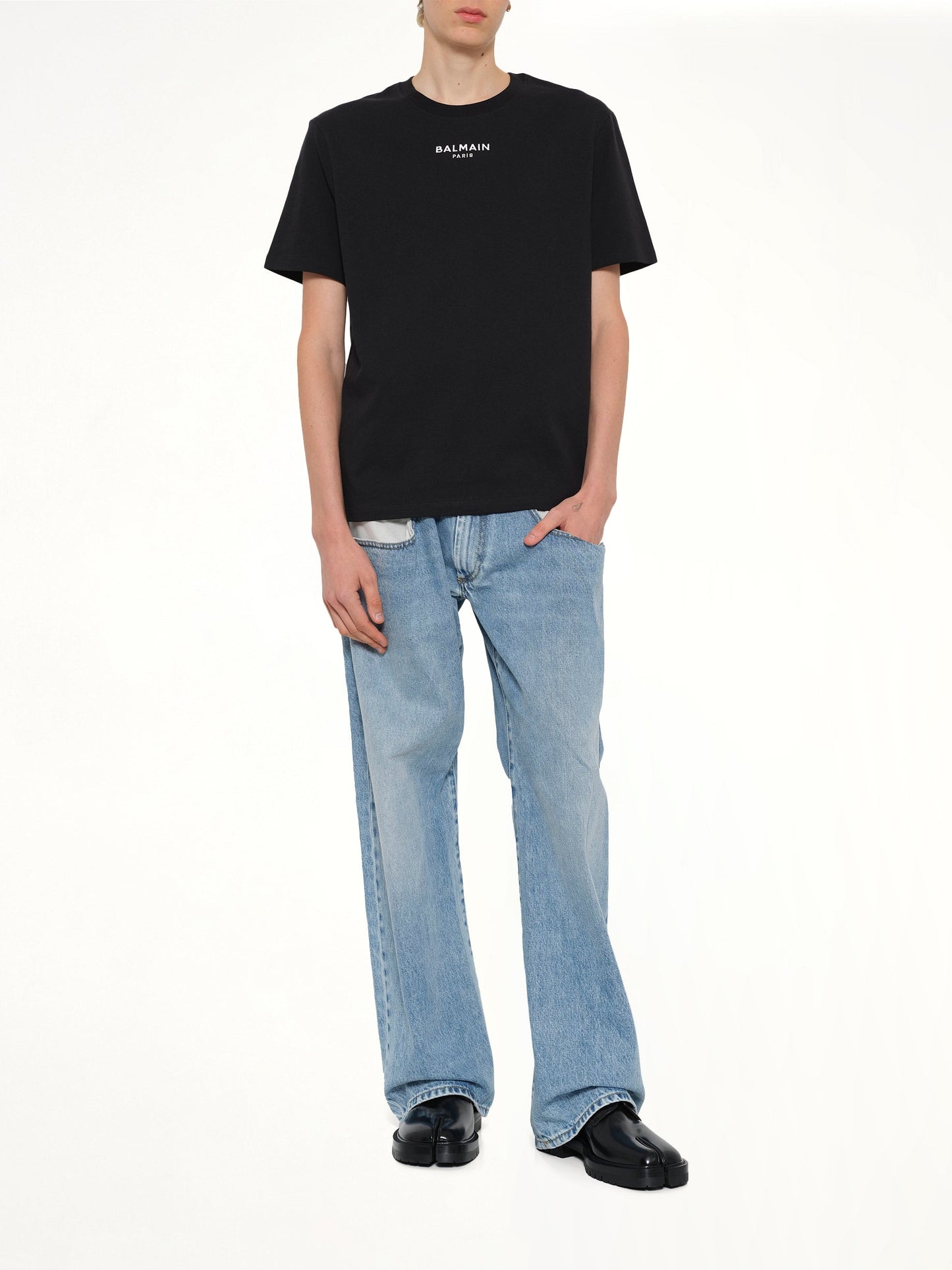 Small Balmain Paris T-Shirt (Black)