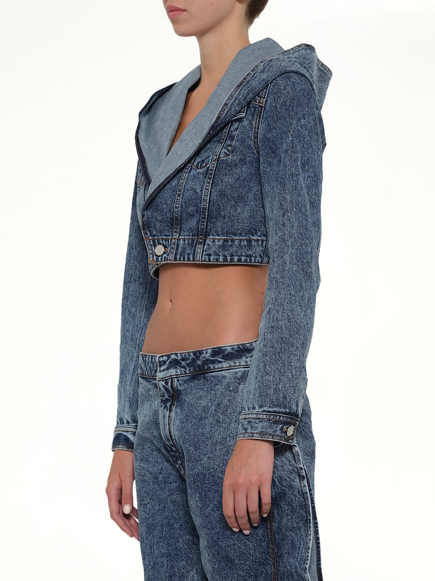 ALAIA Hooded Jacket (Blue)