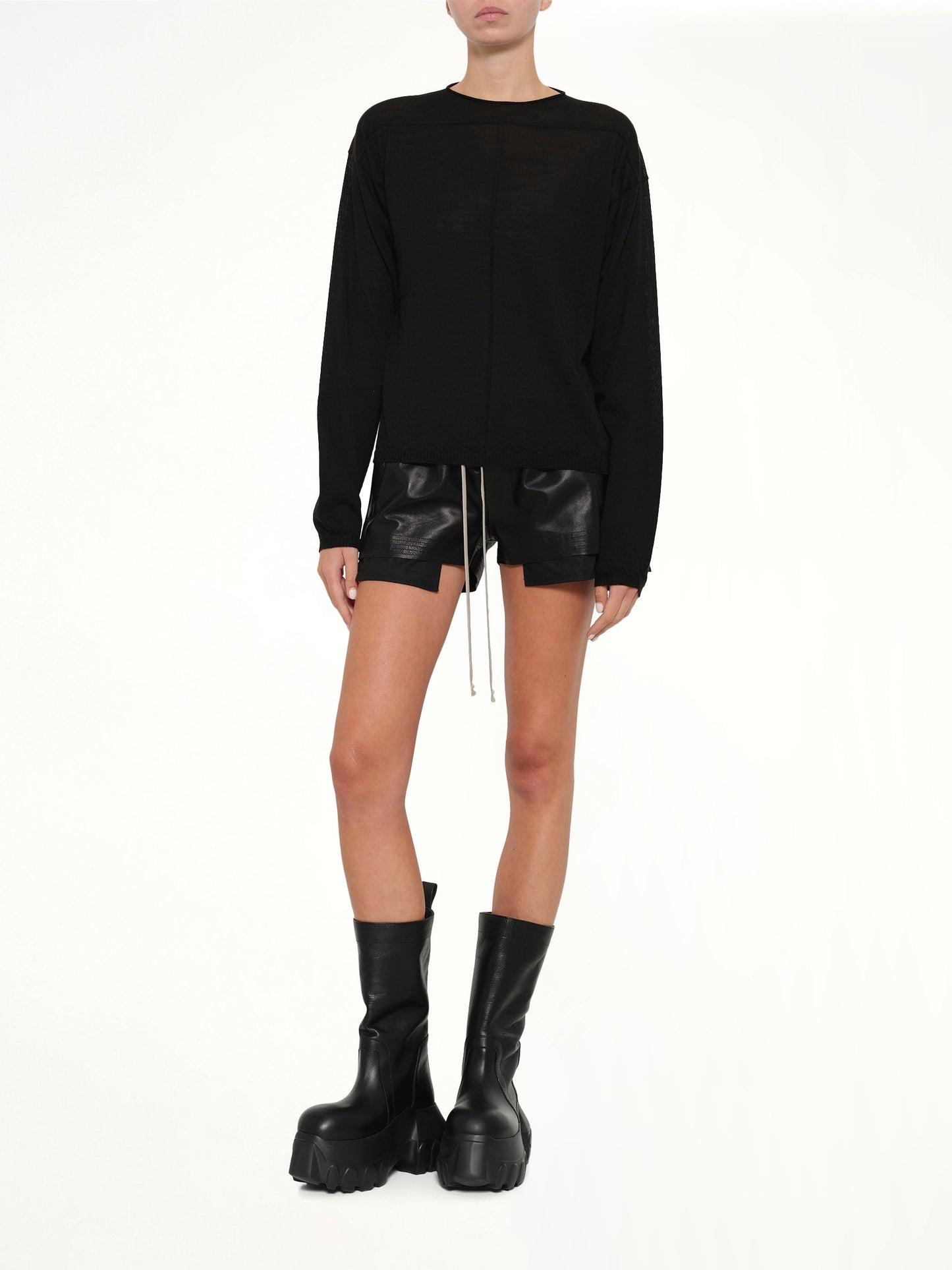 RICK OWENS Pullover (Black)