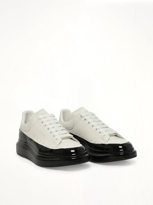 ALEXANDER MCQUEEN Larry Oversized Dipped Sneaker (White)