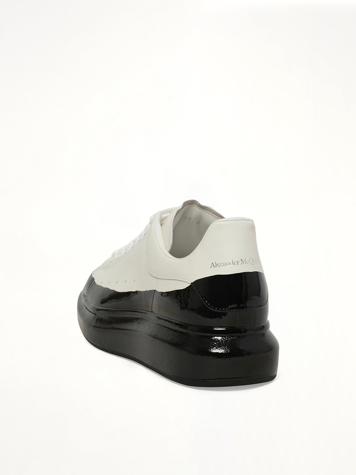 ALEXANDER MCQUEEN Larry Oversized Dipped Sneaker (White)