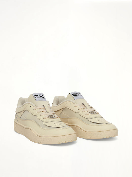 DIESEL S-OVAL Skate Low Sneaker (White)