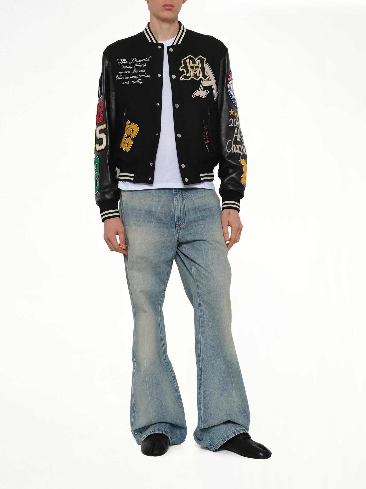 AMIRI Varsity Patch Jacket (Black)