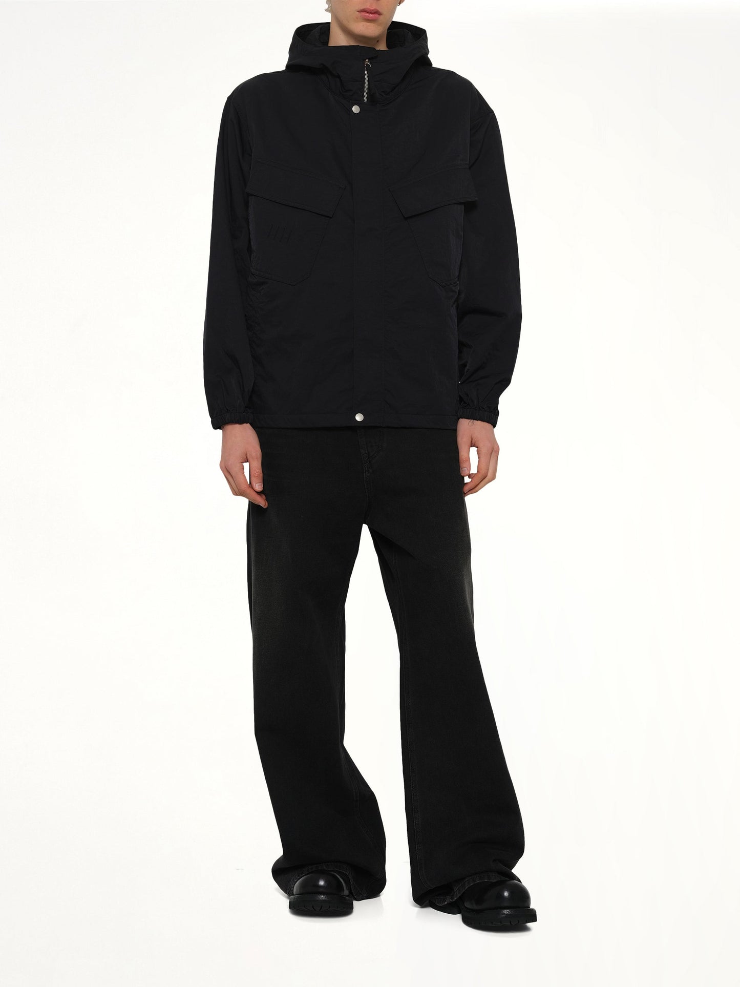 KENZO Boke Flower 2.0 Short Windbreaker (Black)