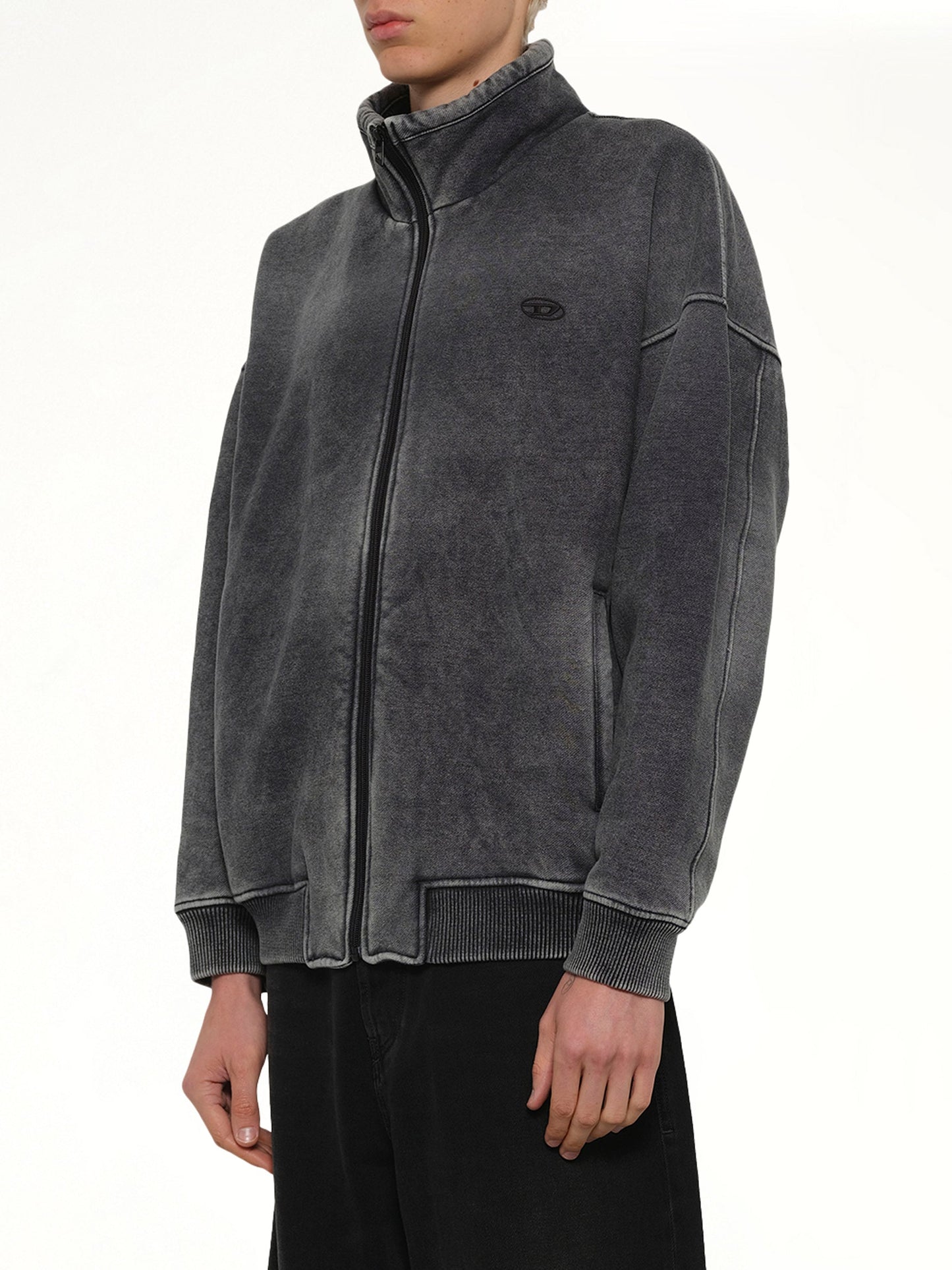 DIESEL S-BATEL-V1 Zip Jacket (Grey)